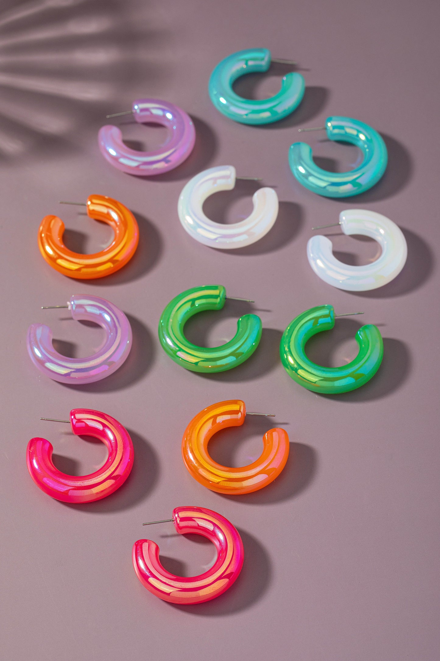 AURORA HOOP EARRINGS