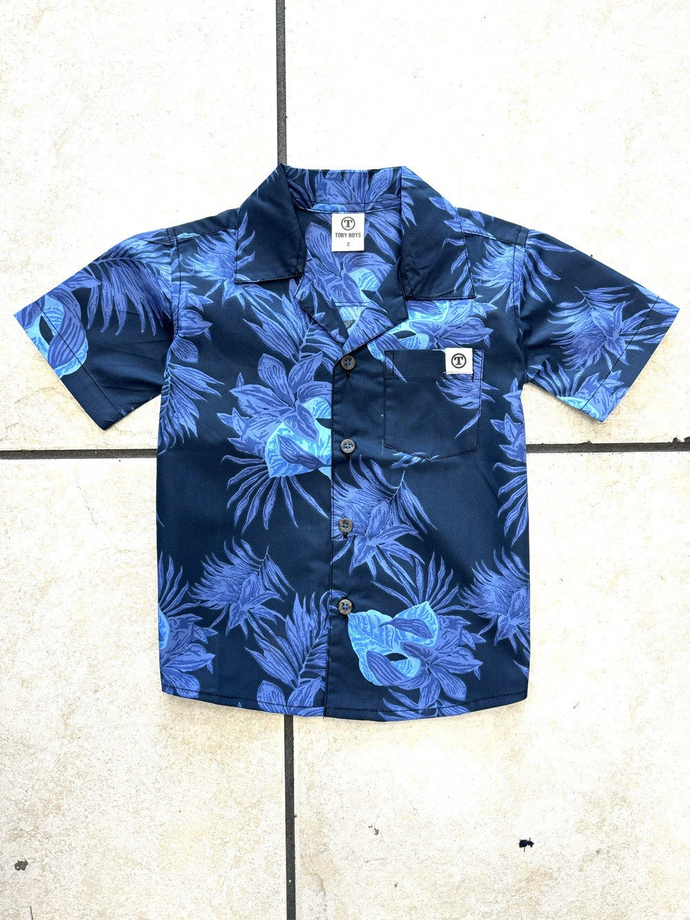 BOY'S HAWAIIAN TOP