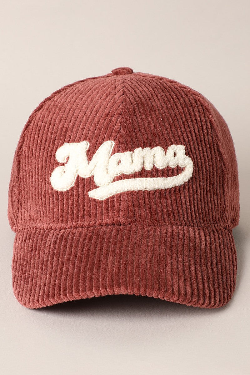 MAMA CORDUROY HAT
