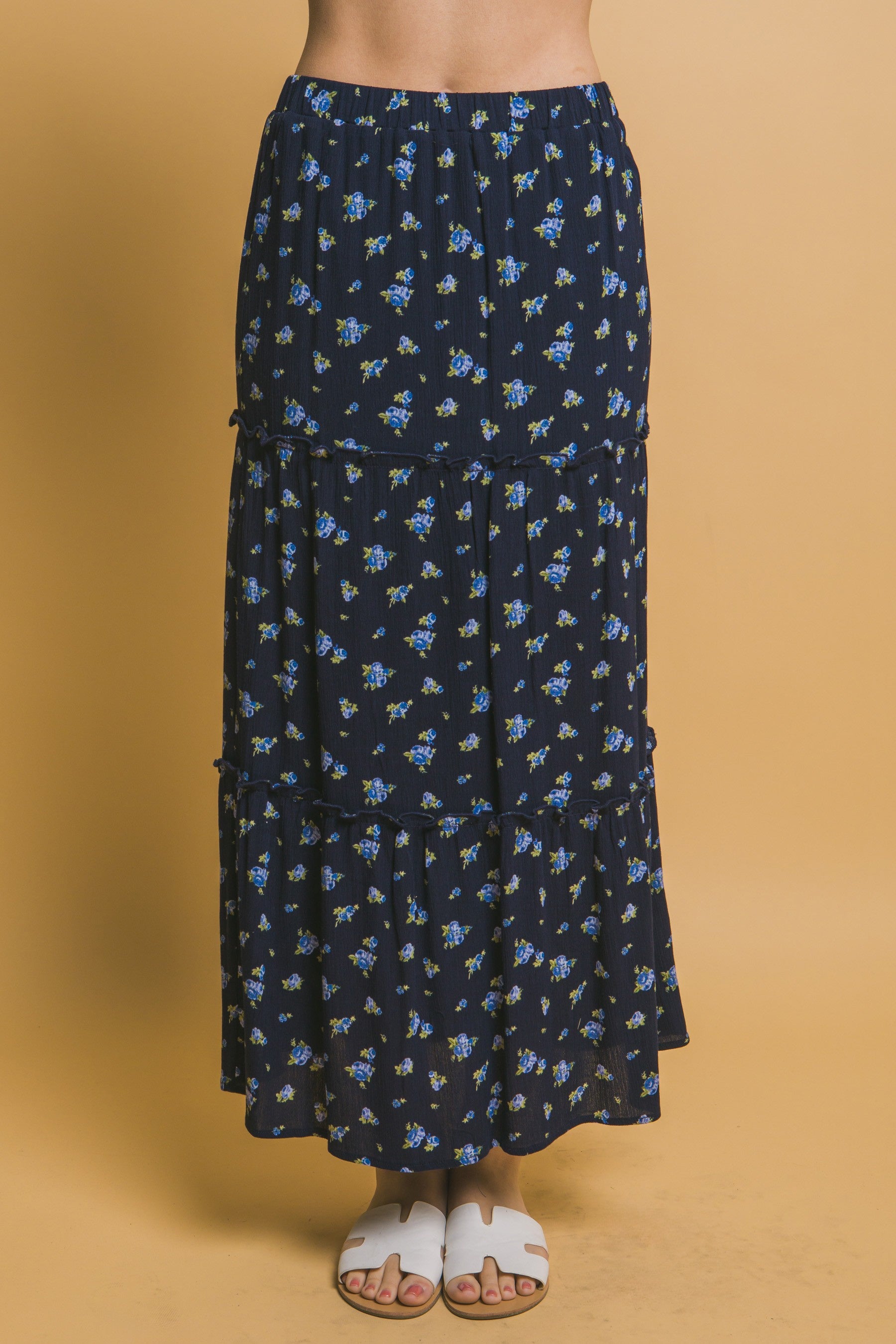 NAVY SWEET SUMMER SKIRT