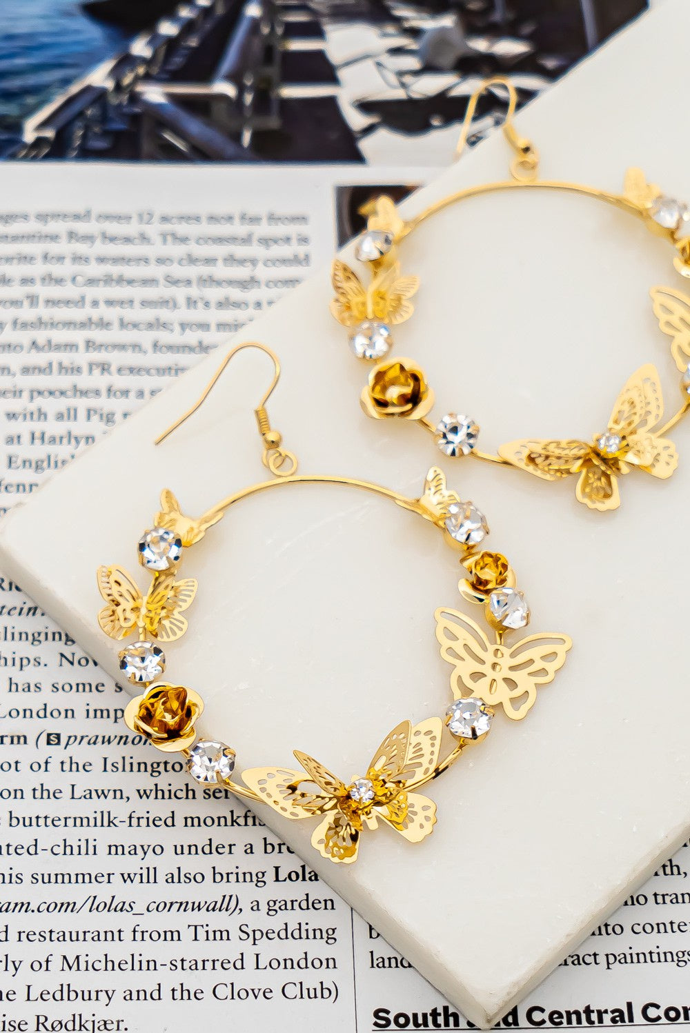 BUTTERFLY EARRINGS