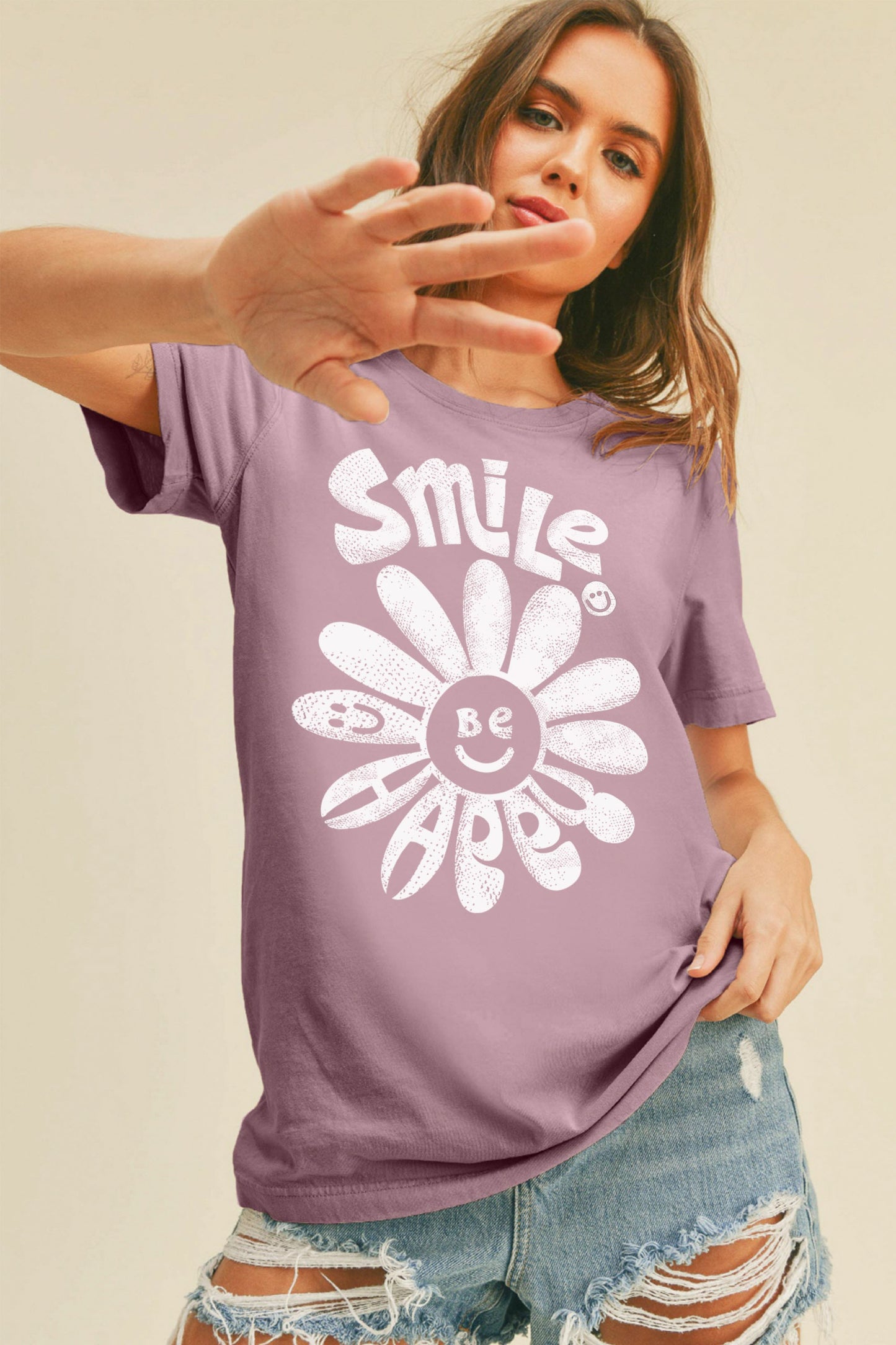 ELDERBERRY SMILE HAPPY TEE