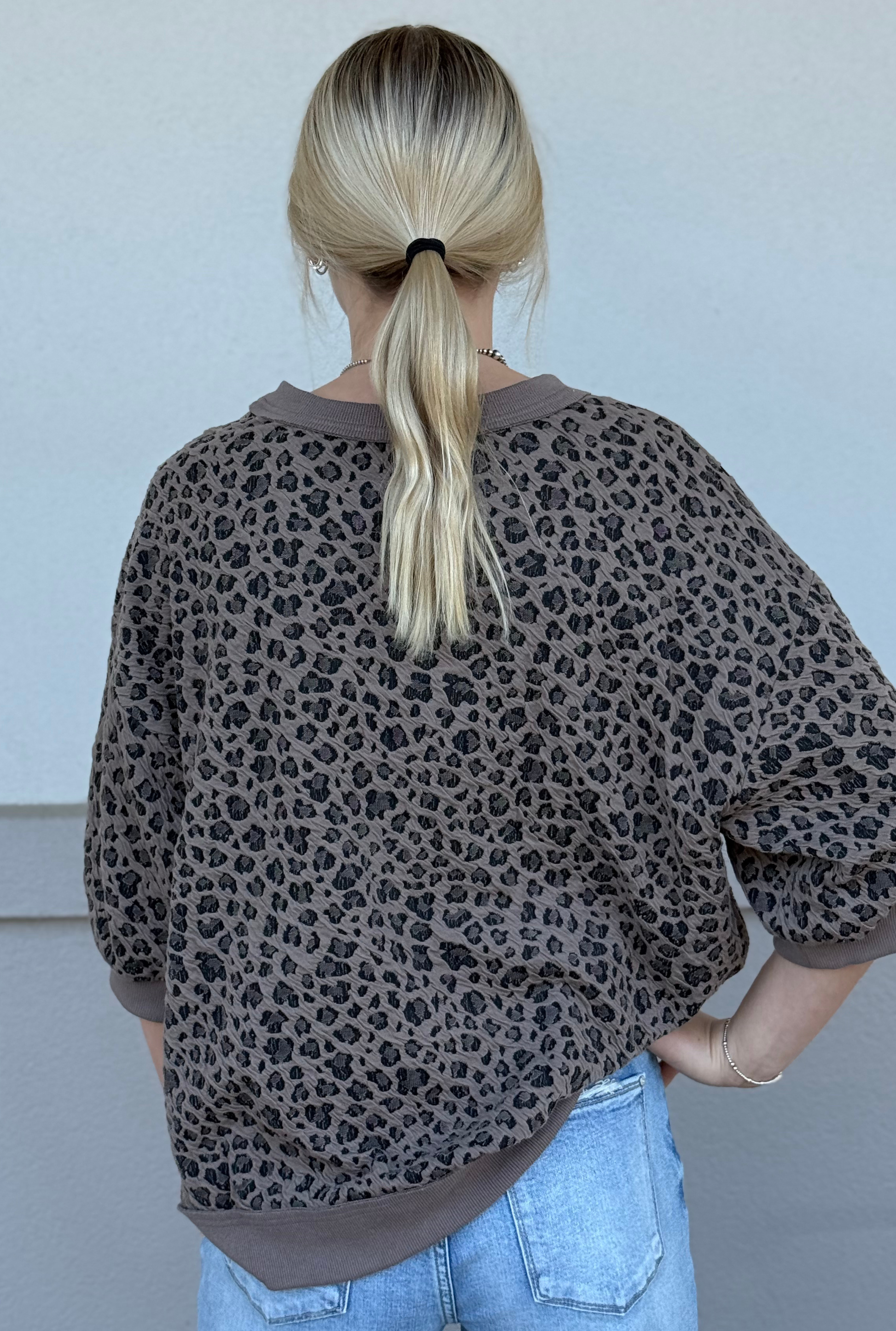 CHEETAH CINDY TOP