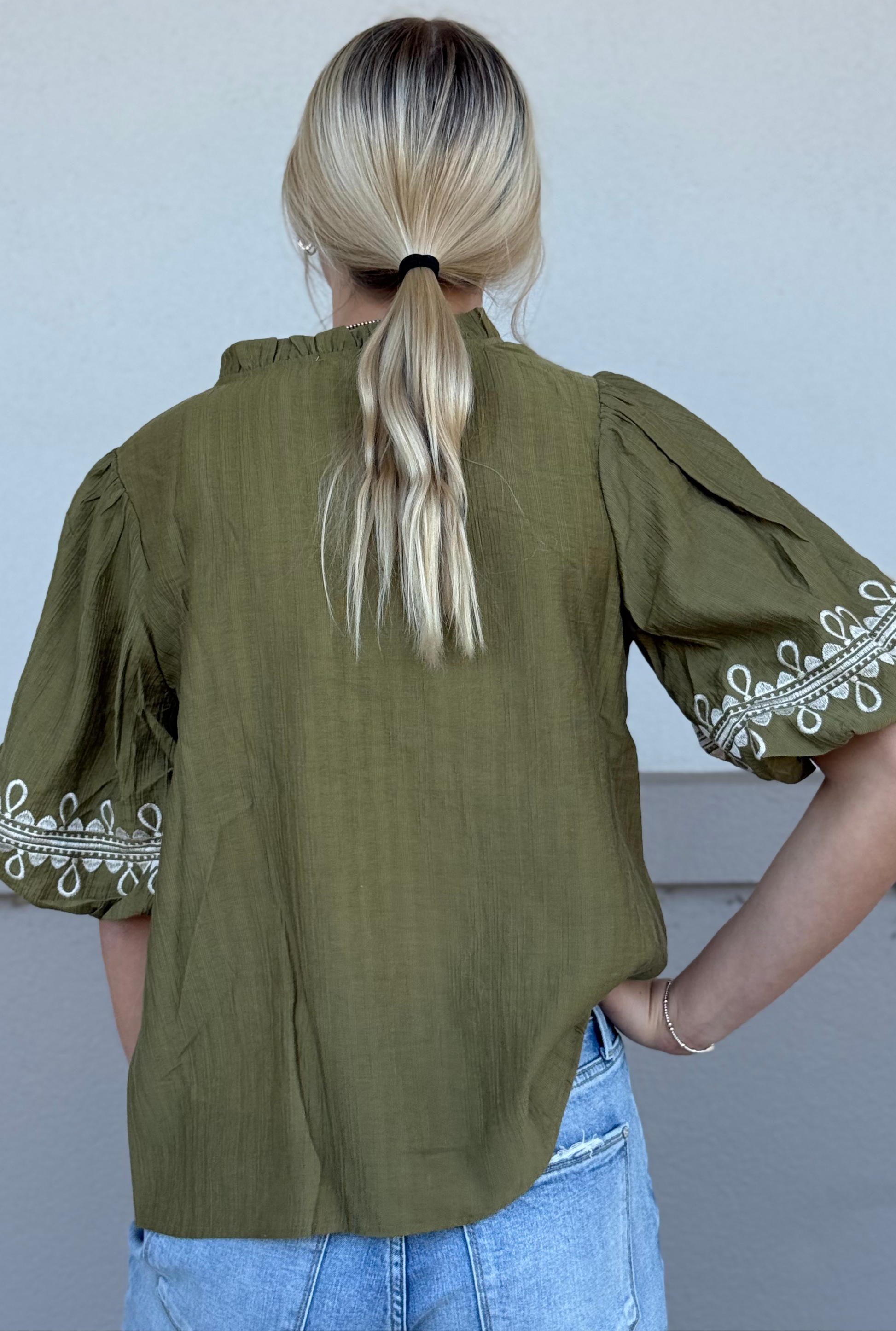 OLIVE EMMA TOP