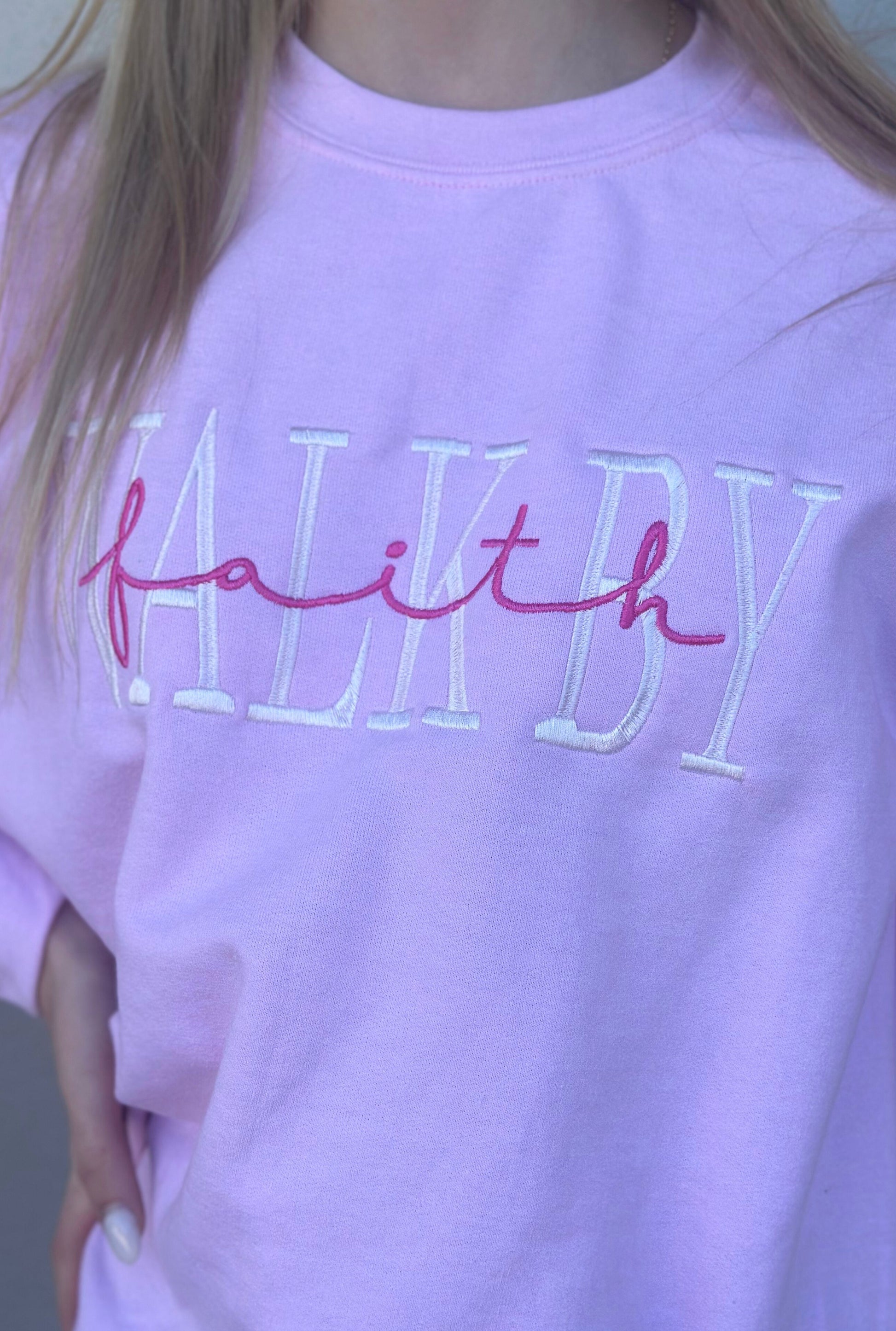 WALK BY FAITH SWEATSHIRT