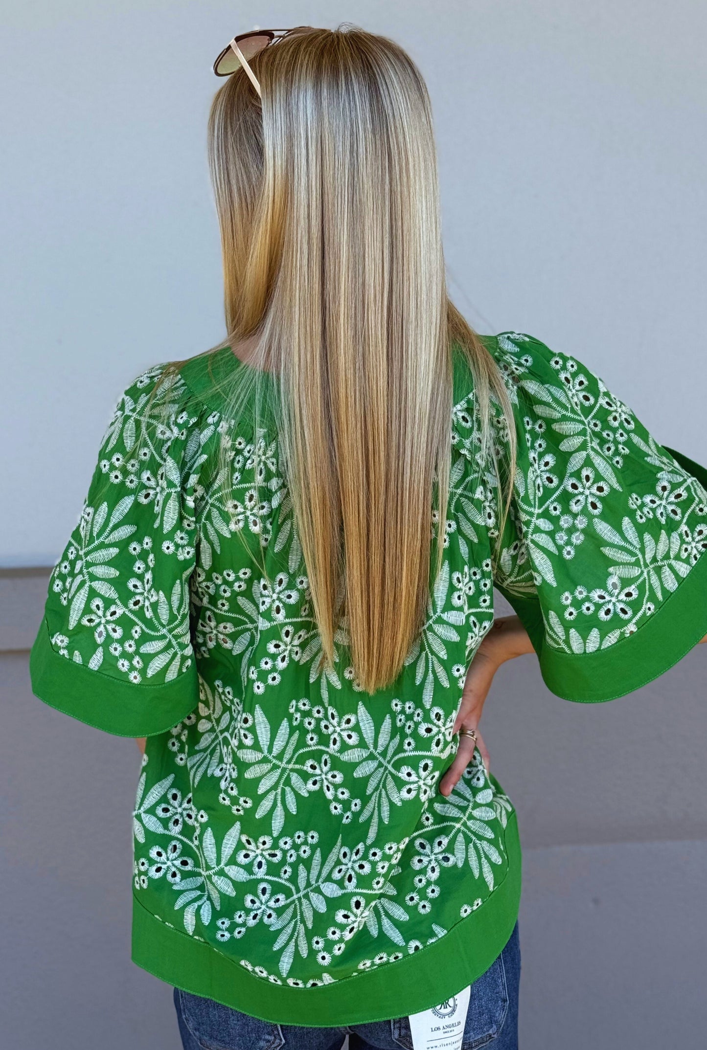GREEN GIGI TOP