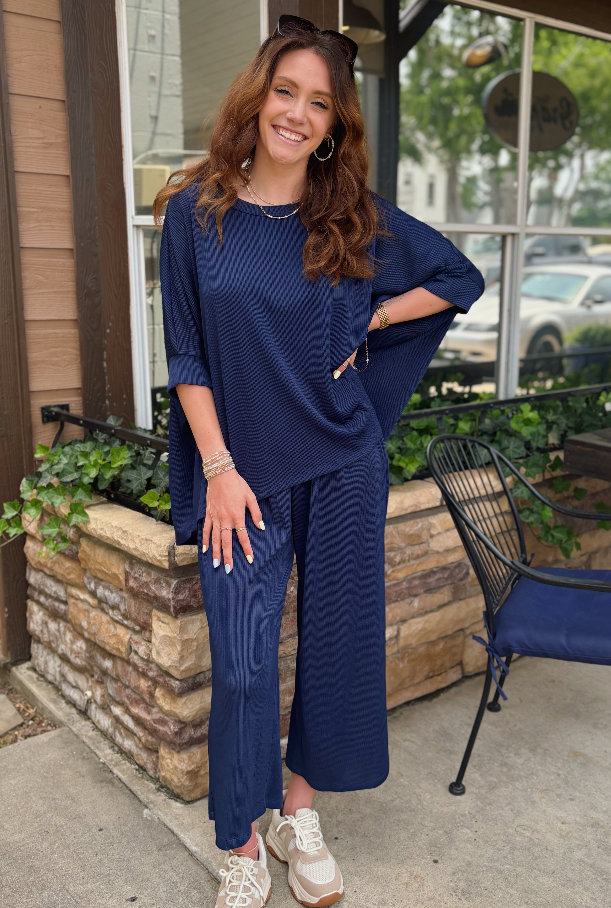 NAVY AMELIA SET