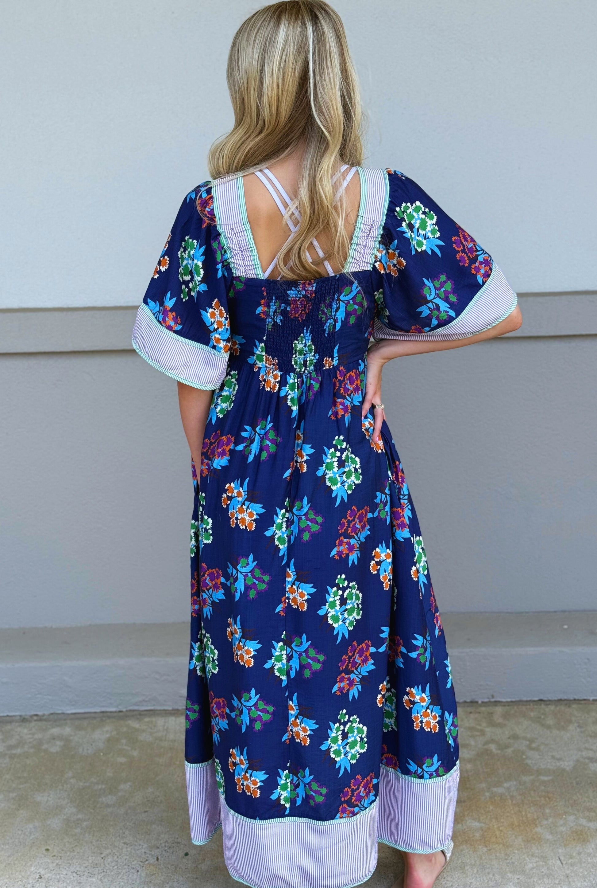 BLUE OLIVER DRESS