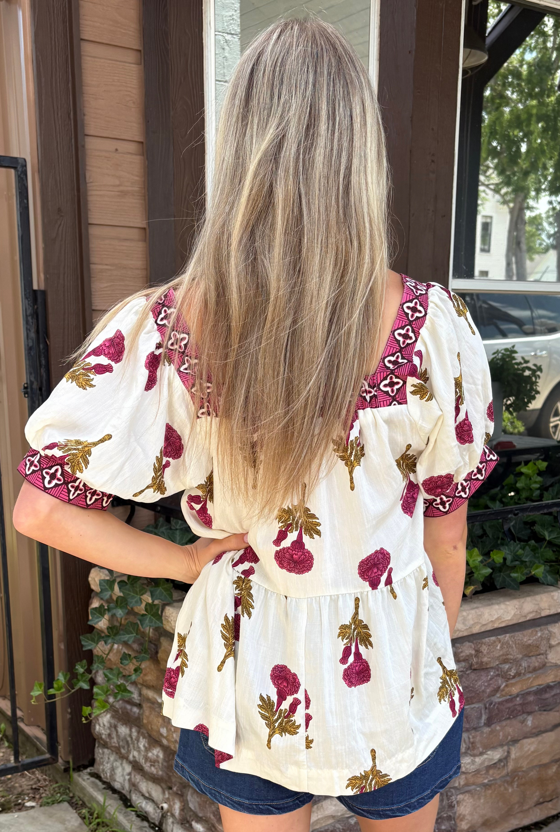 PINK ABBEY TOP