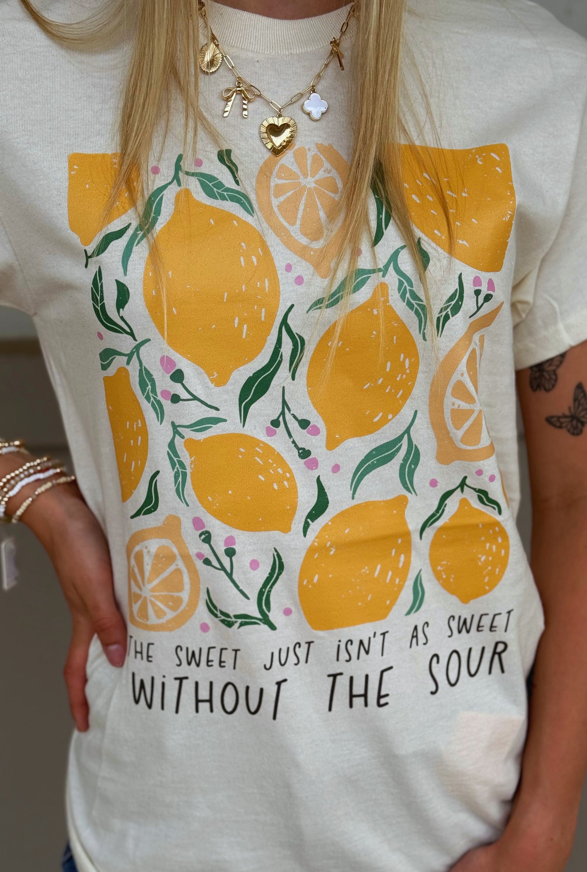 LEMON GRAPHIC TEE