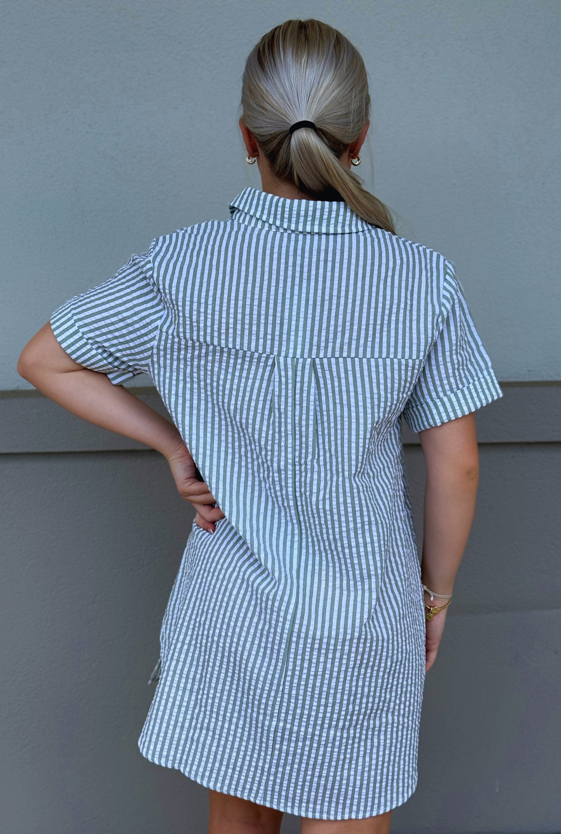 OLIVE SUMMER BLISS DRESS