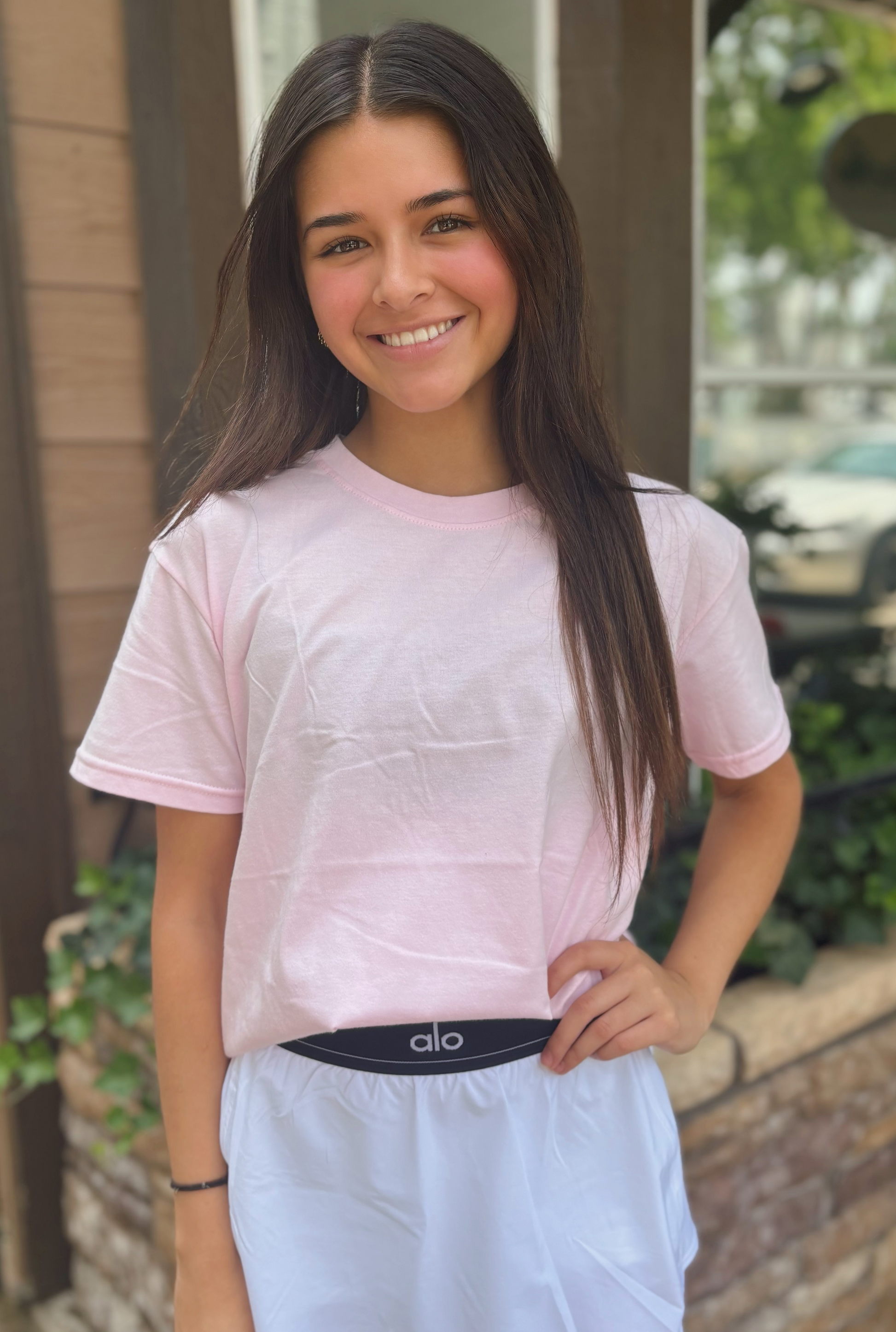 PINK ACTIVE BASIC TOP