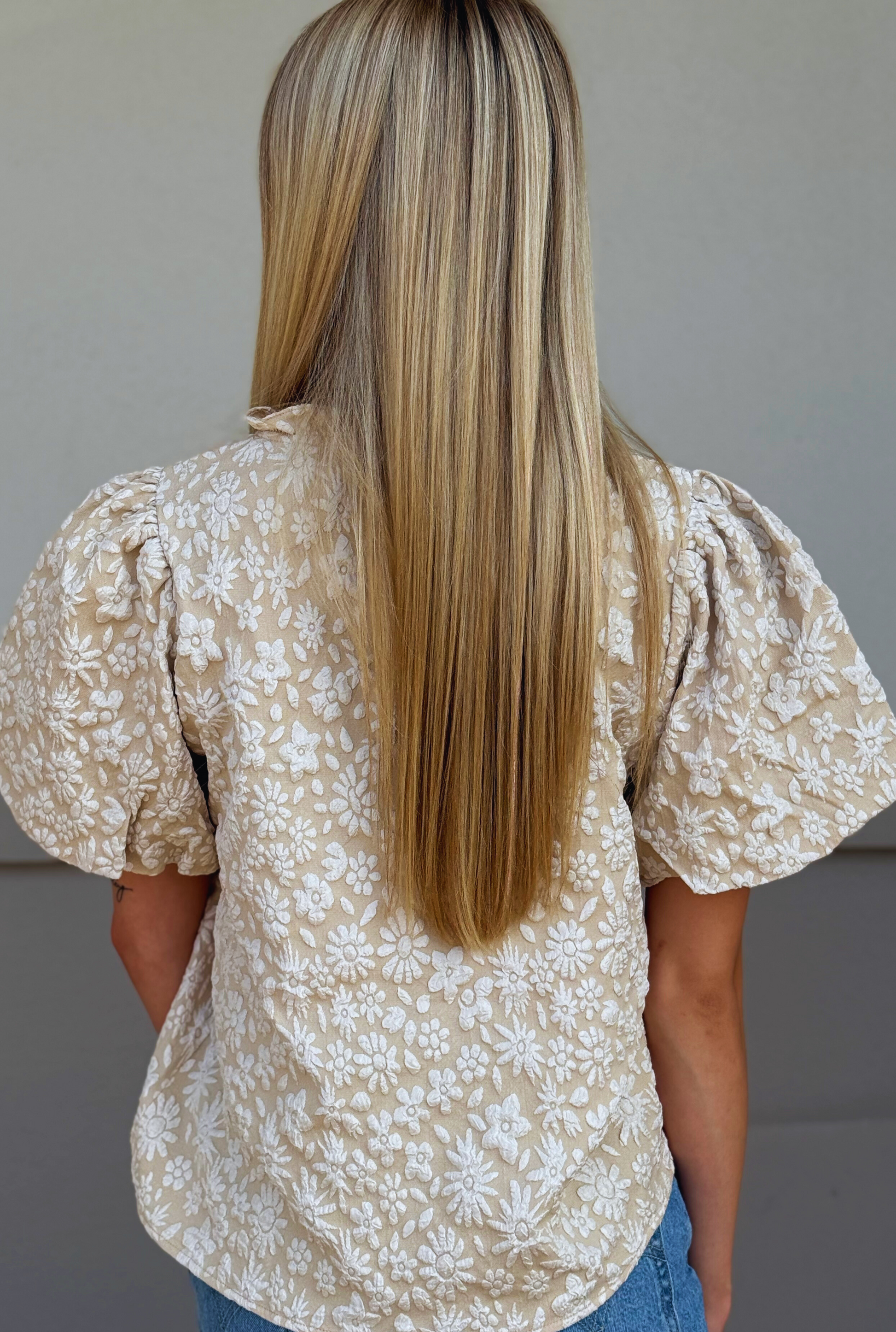 OATMEAL HASLEY TOP