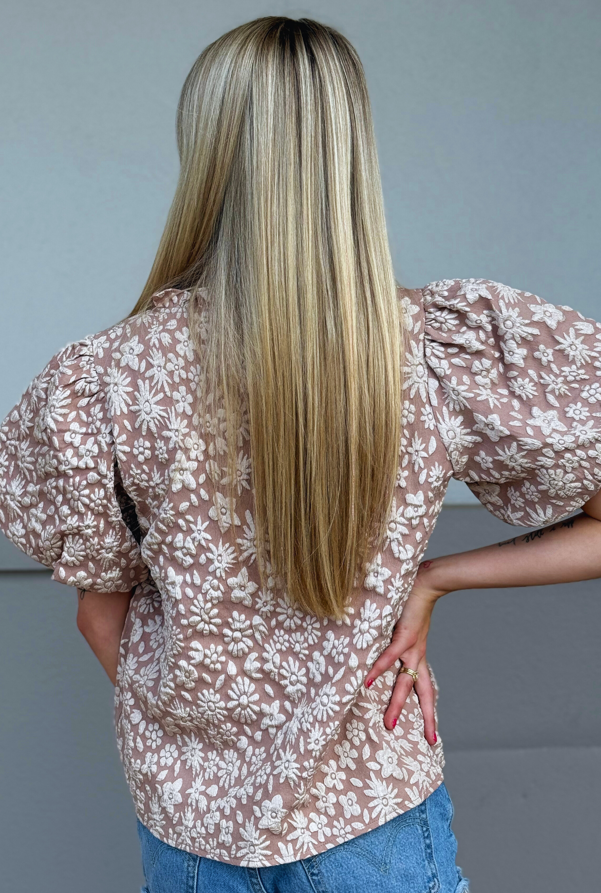 MOCHA HASLEY TOP