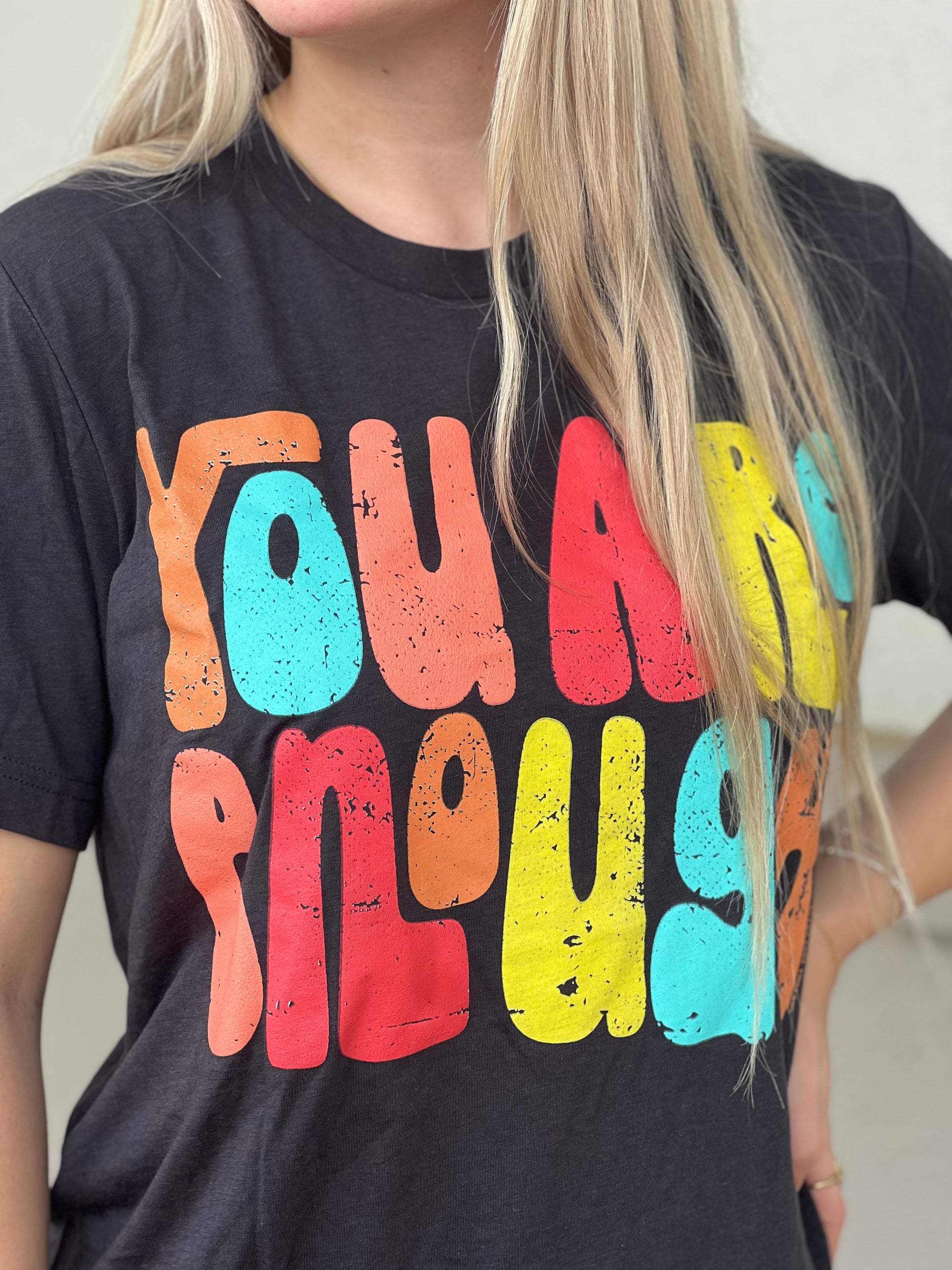 YOU ARE ENOUGH GRAPHIC TEE