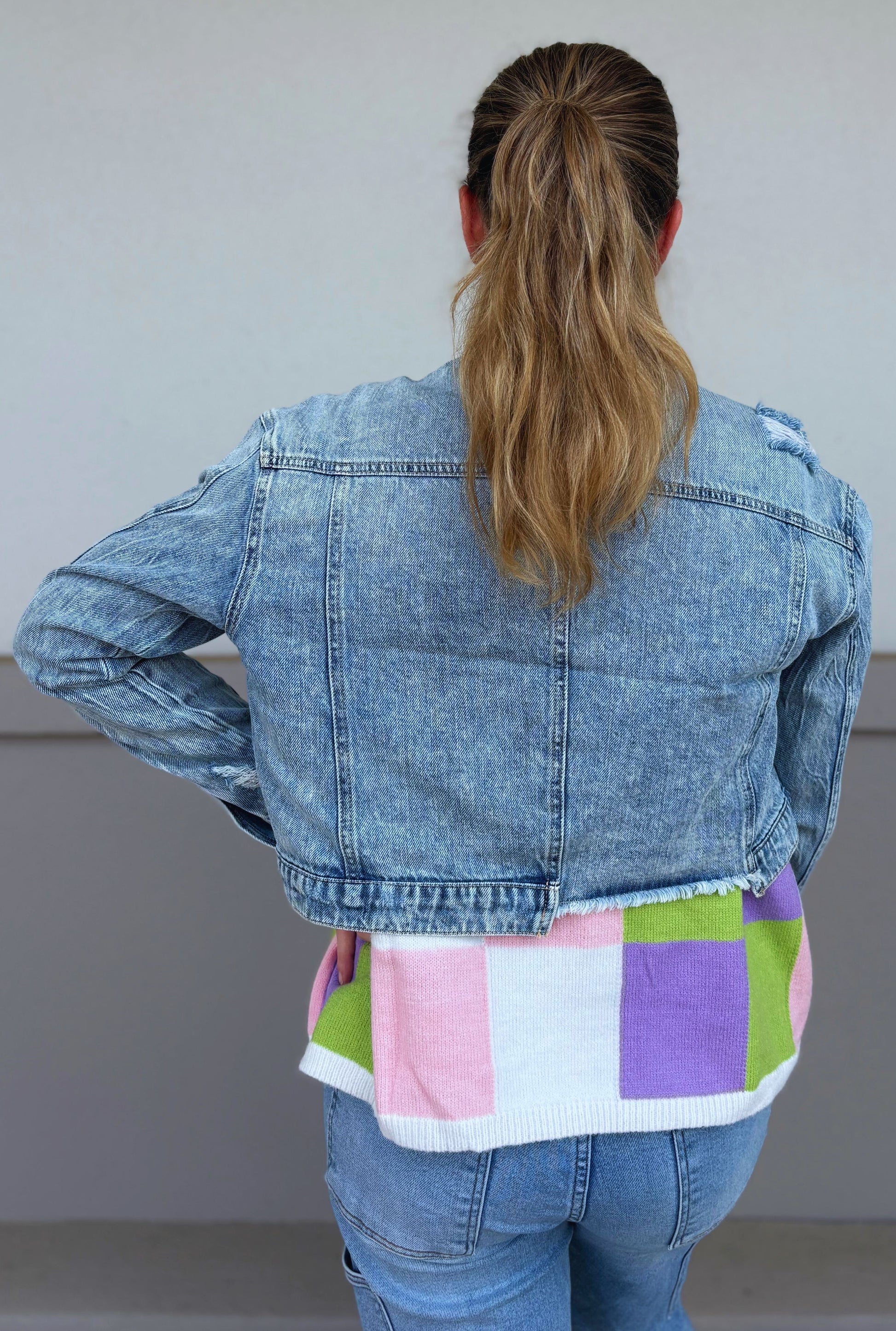 OVERSIZED STEP HEM JACKET