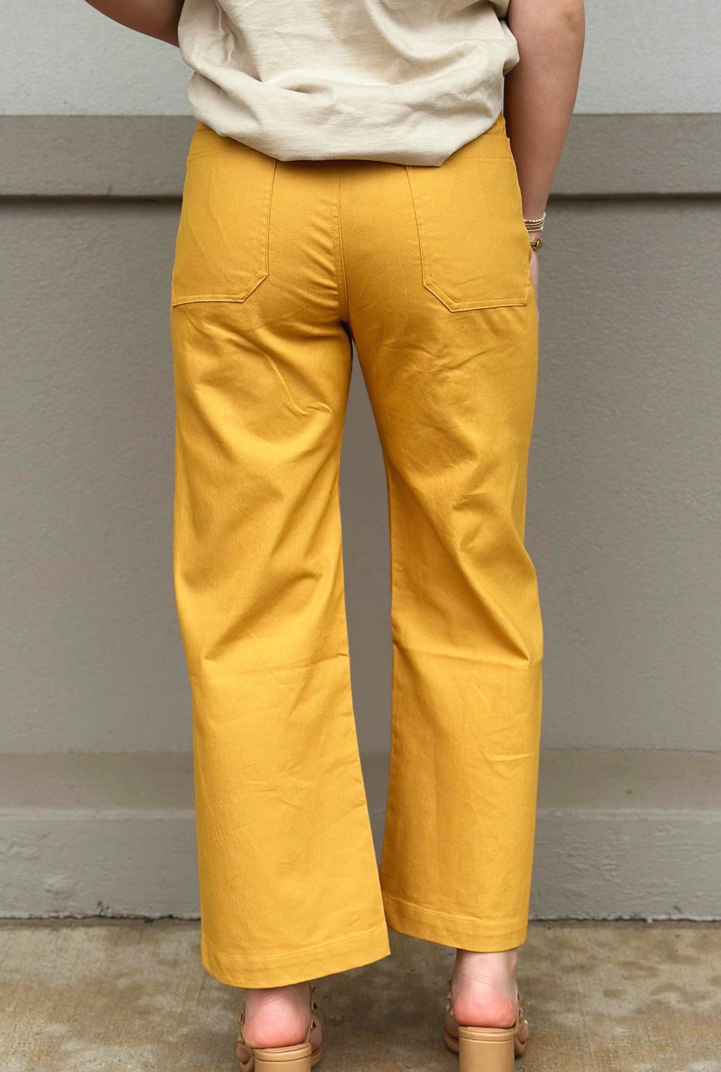 SUNFLOWER ANKLE PANTS
