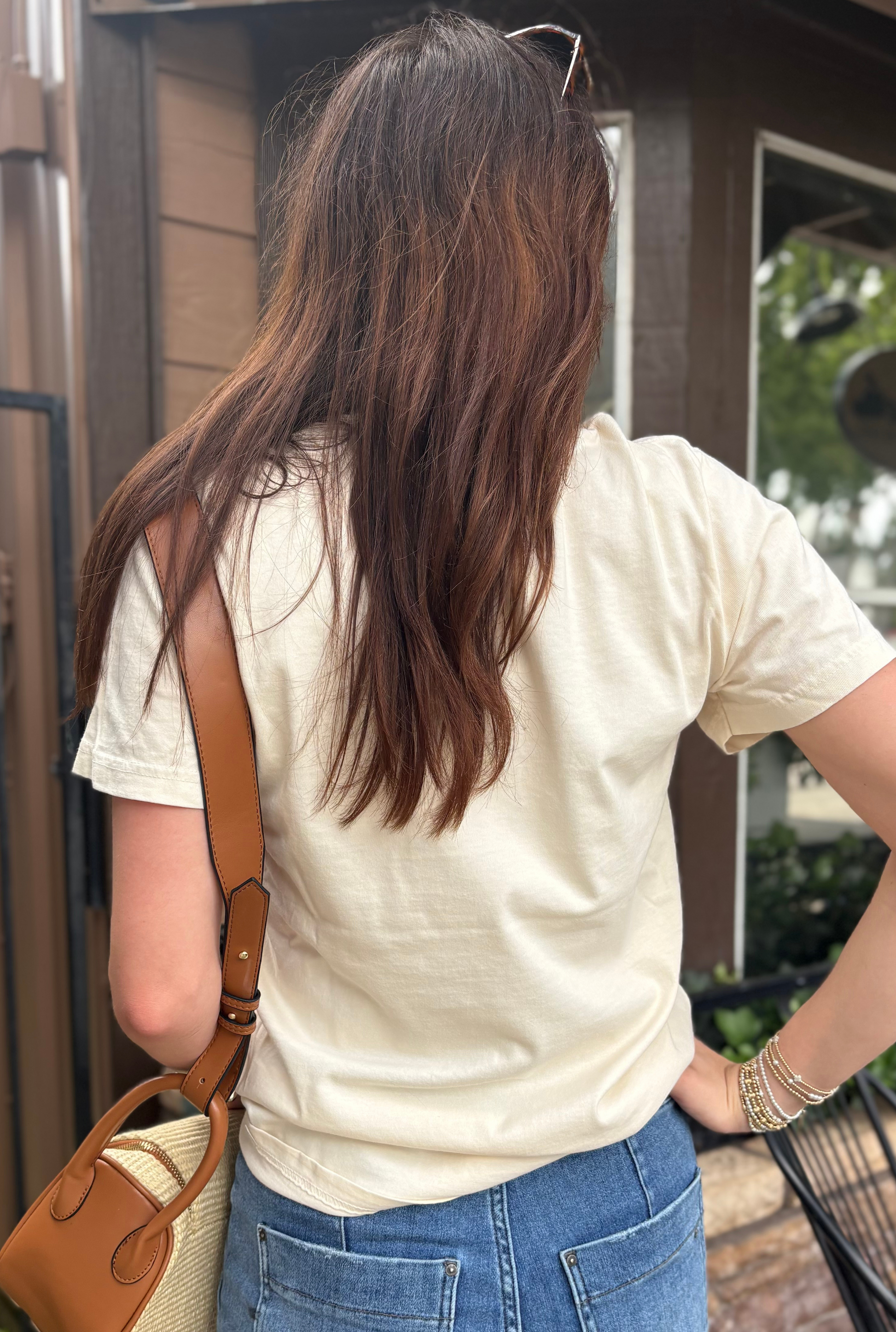 IVORY WILDFLOWER GRAPHIC TEE