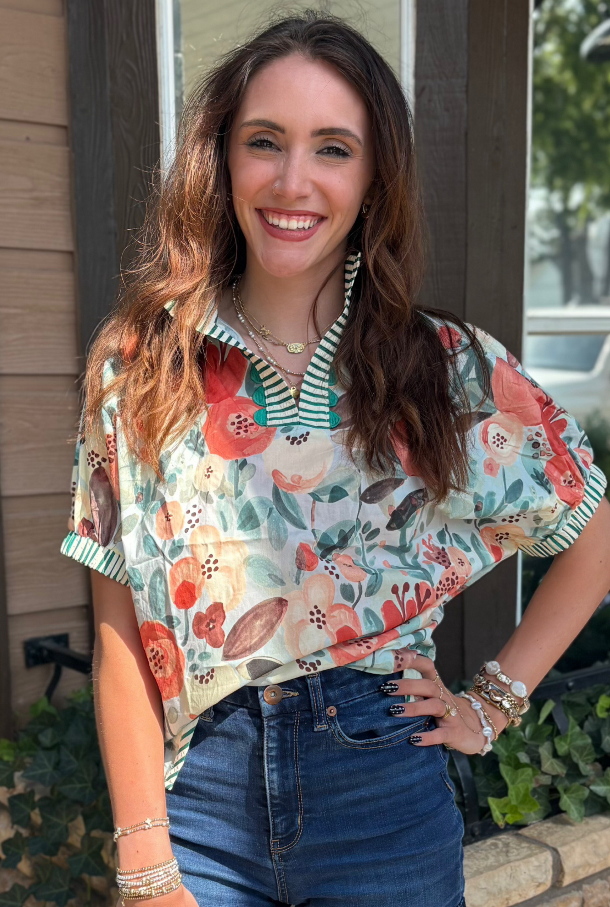 GREEN SYDNEY TOP
