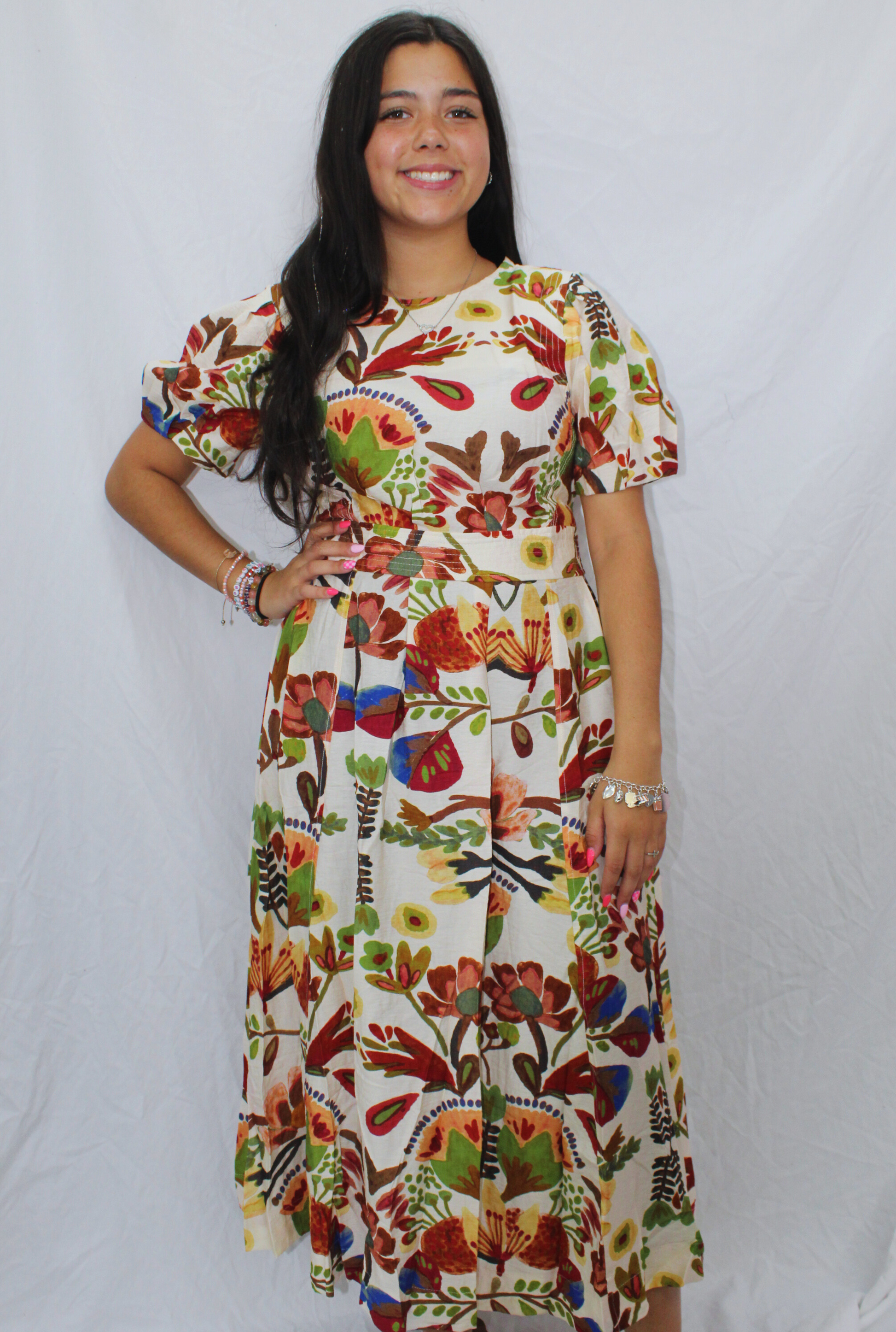 BROWN GINA MAXI DRESS