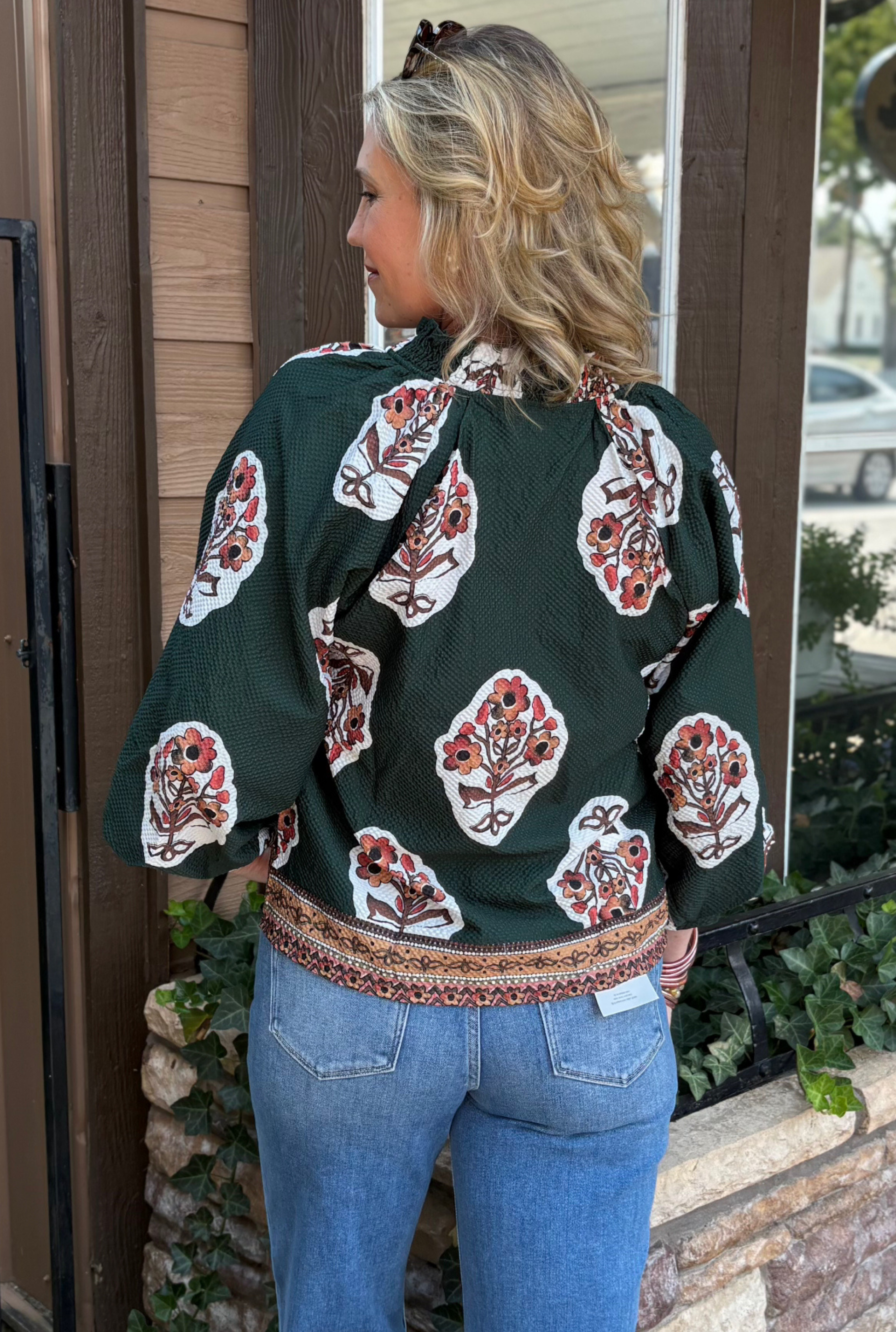 GREEN JOANN TOP