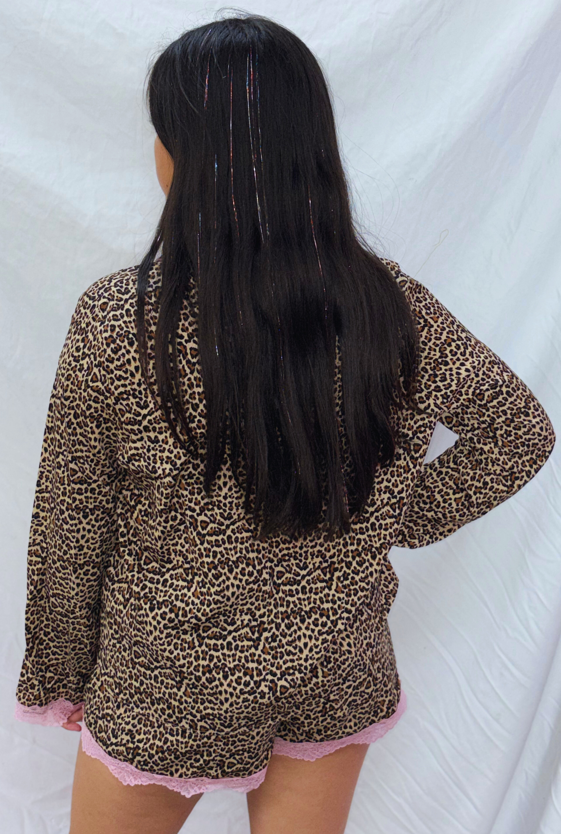 LEOPARD PAJAMA SET