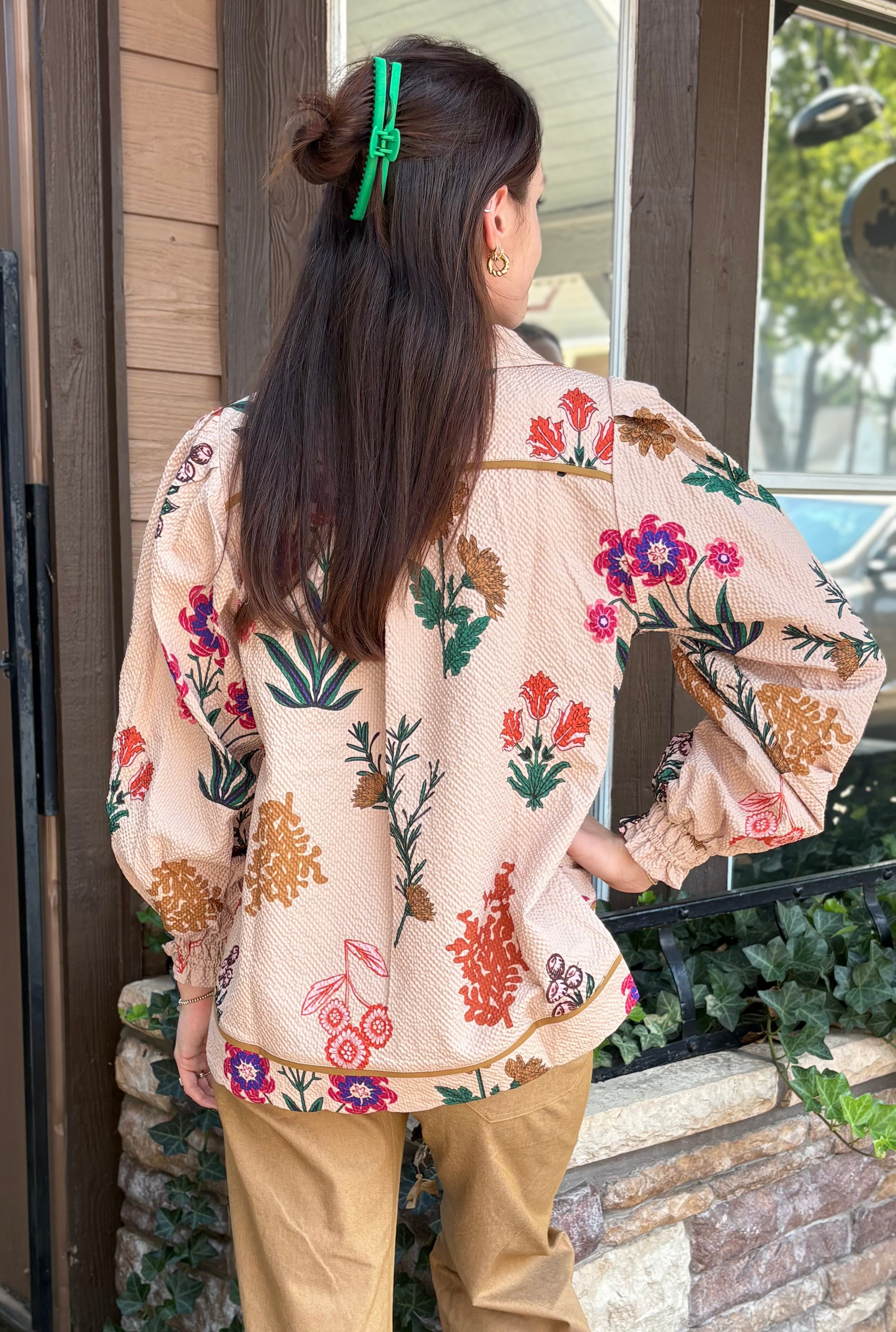TAN MARY TOP