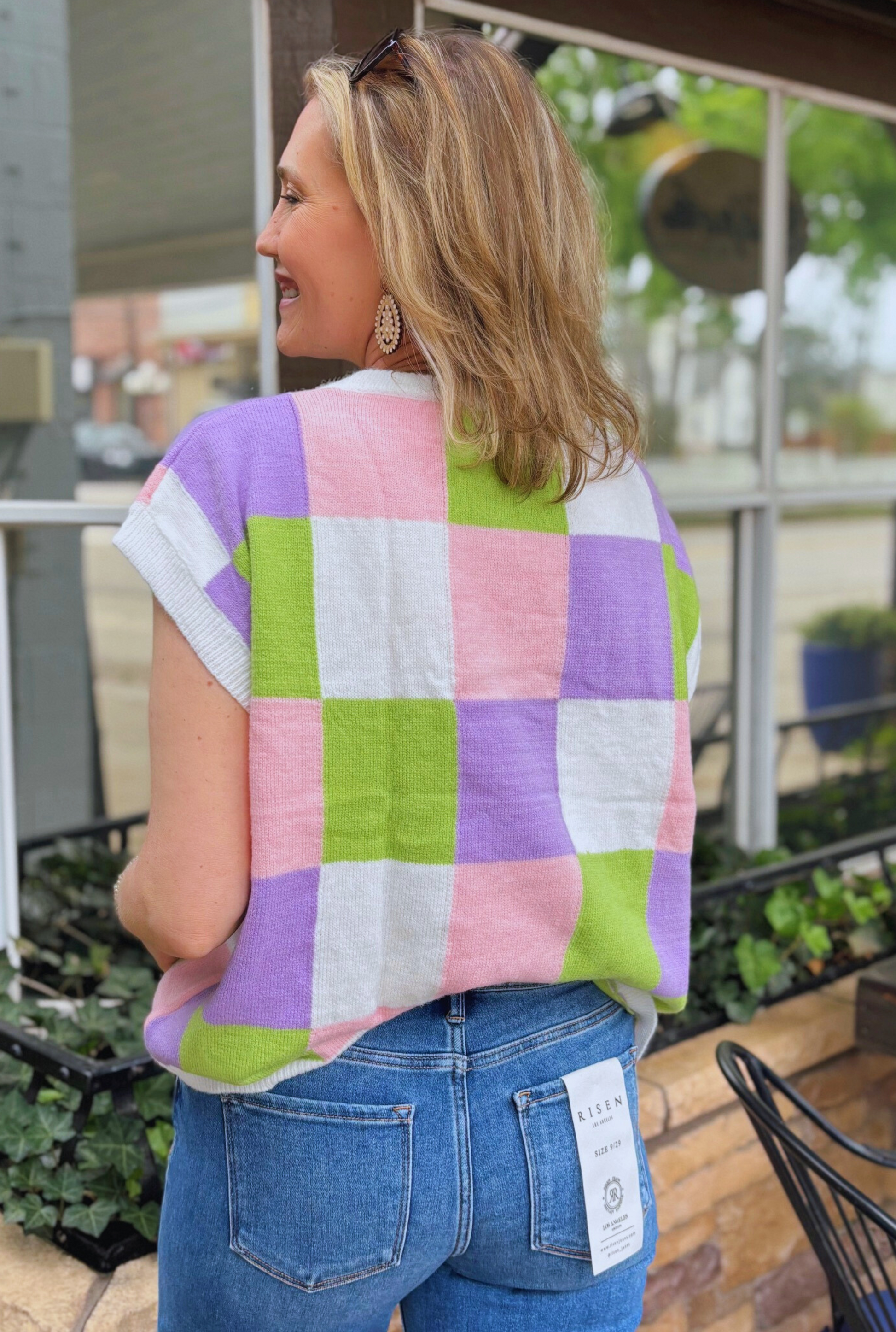 BRIGHT WILD FLOWERS TOP