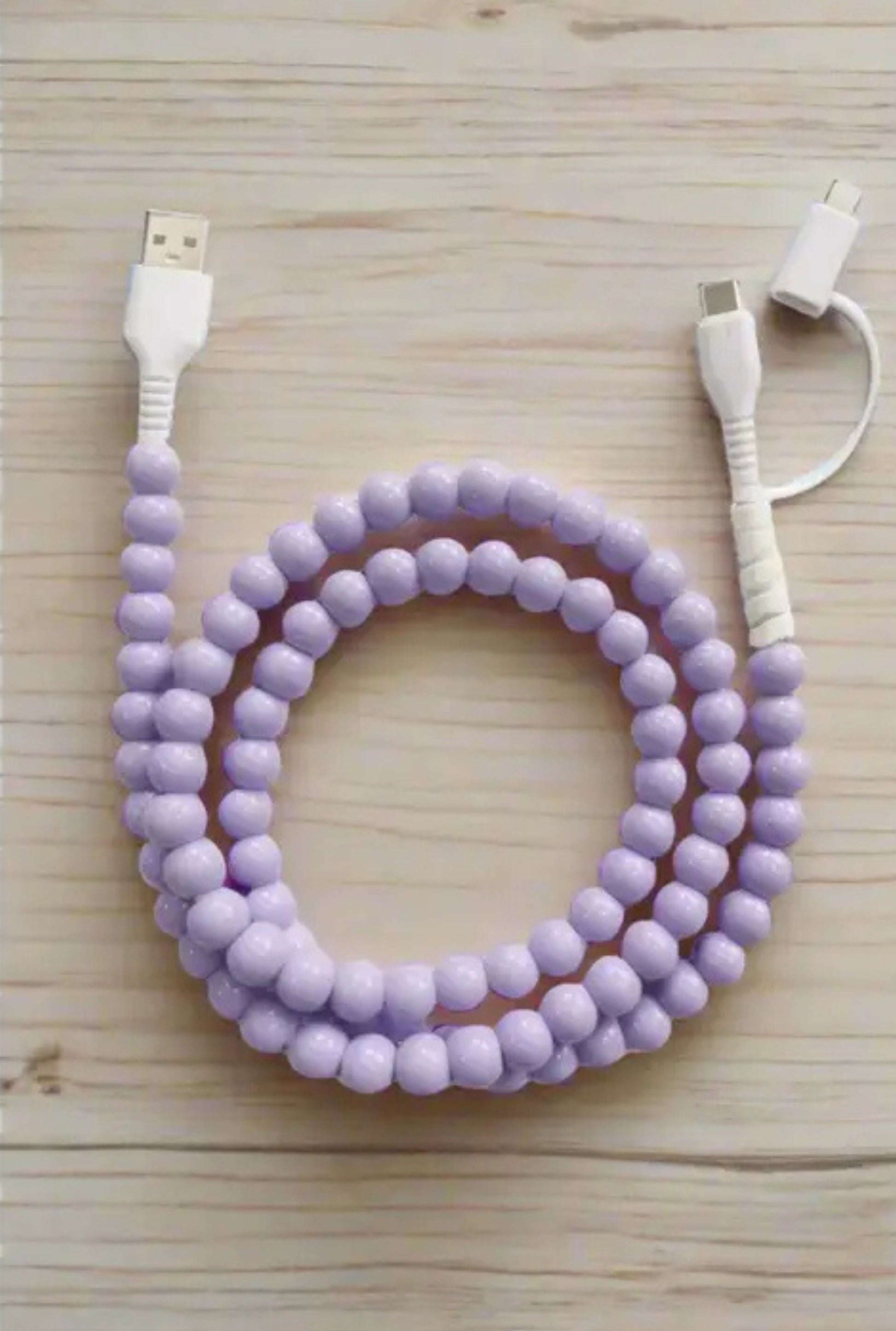 BEADED PHONE CHARGER