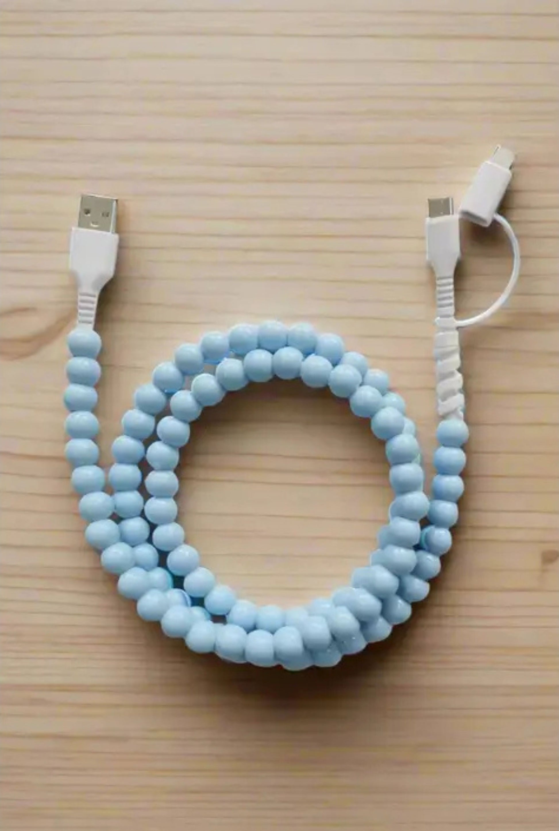 BEADED PHONE CHARGER