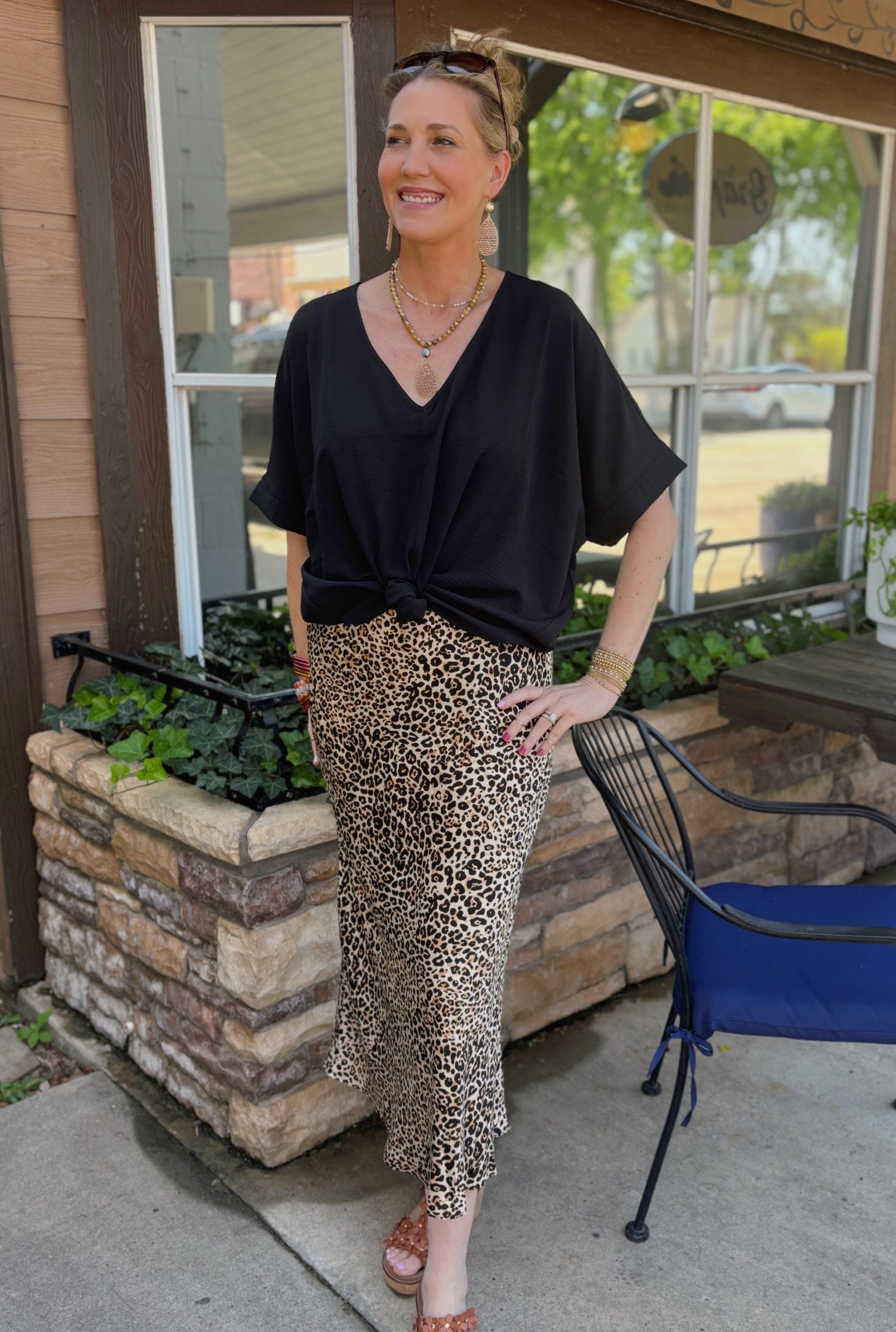 ELEGANT CHEETAH SKIRT