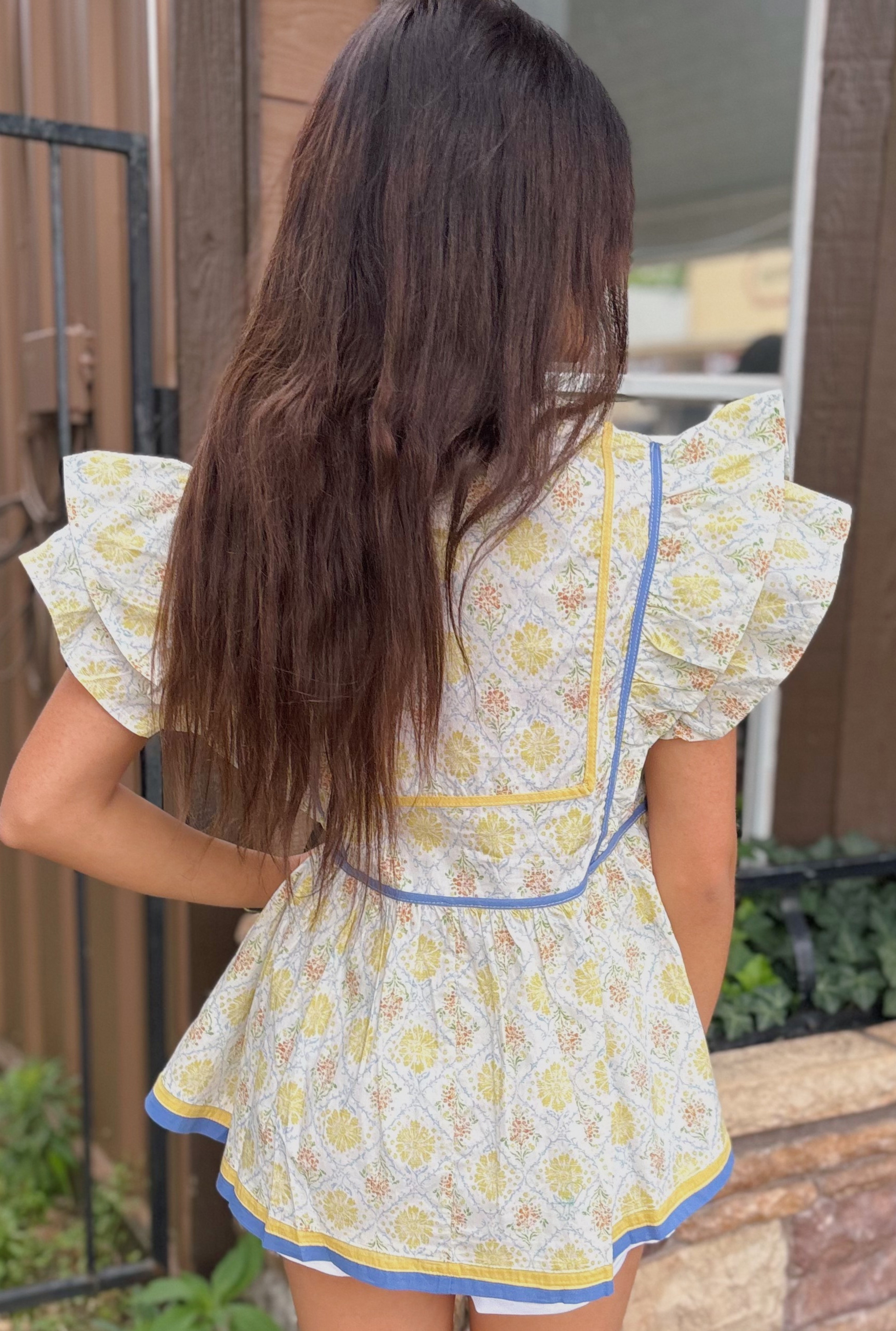 YELLOW SWEET HONEY TOP