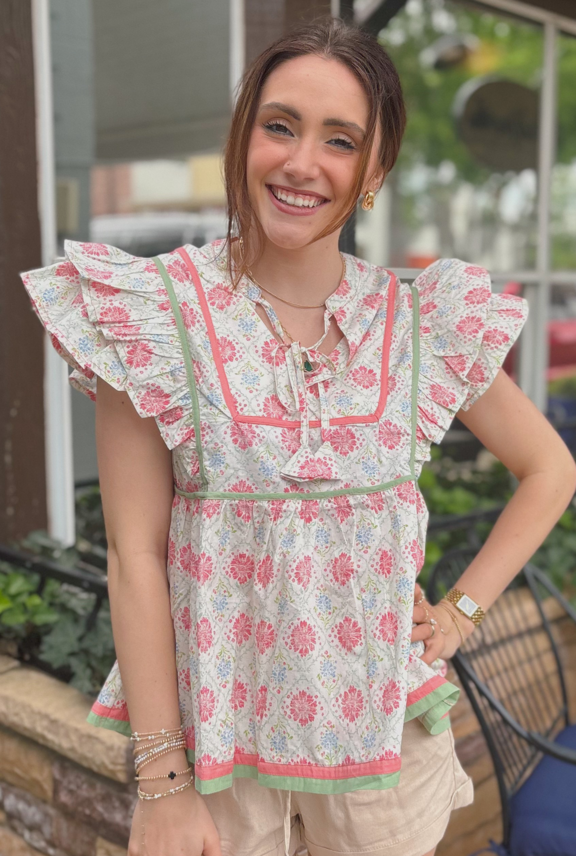 CORAL SWEET HONEY TOP