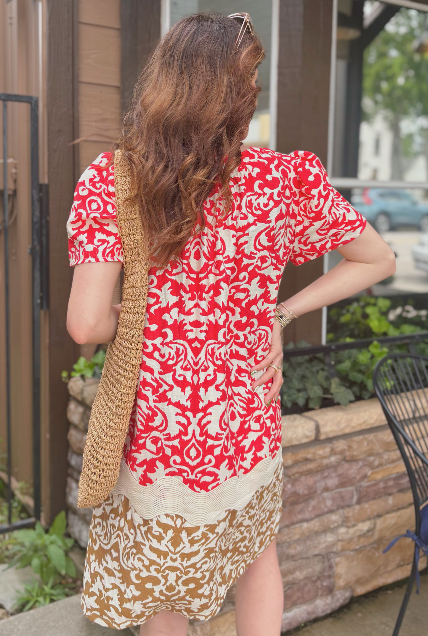 RED BLAIR DRESS