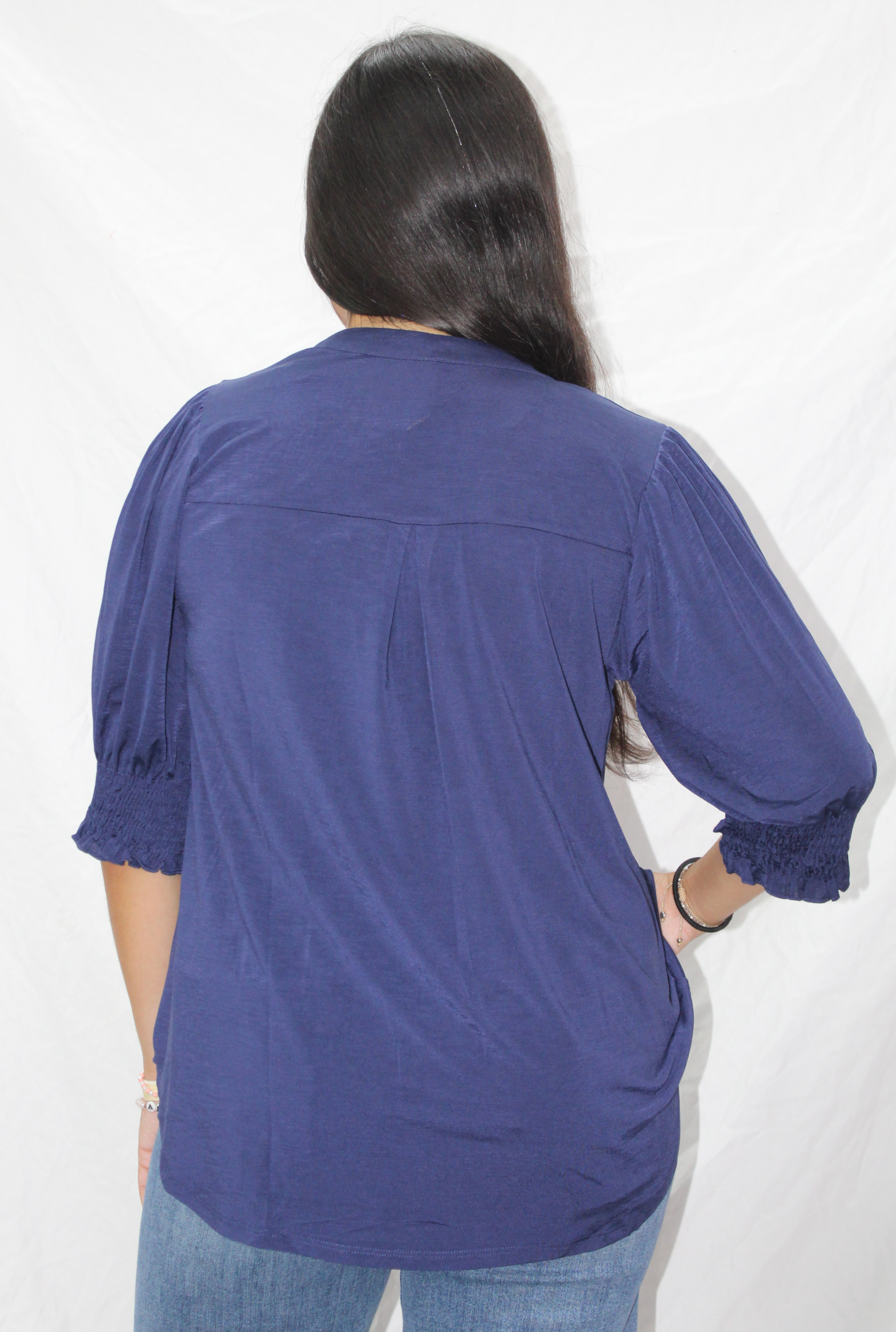 NAVY MADISON TOP