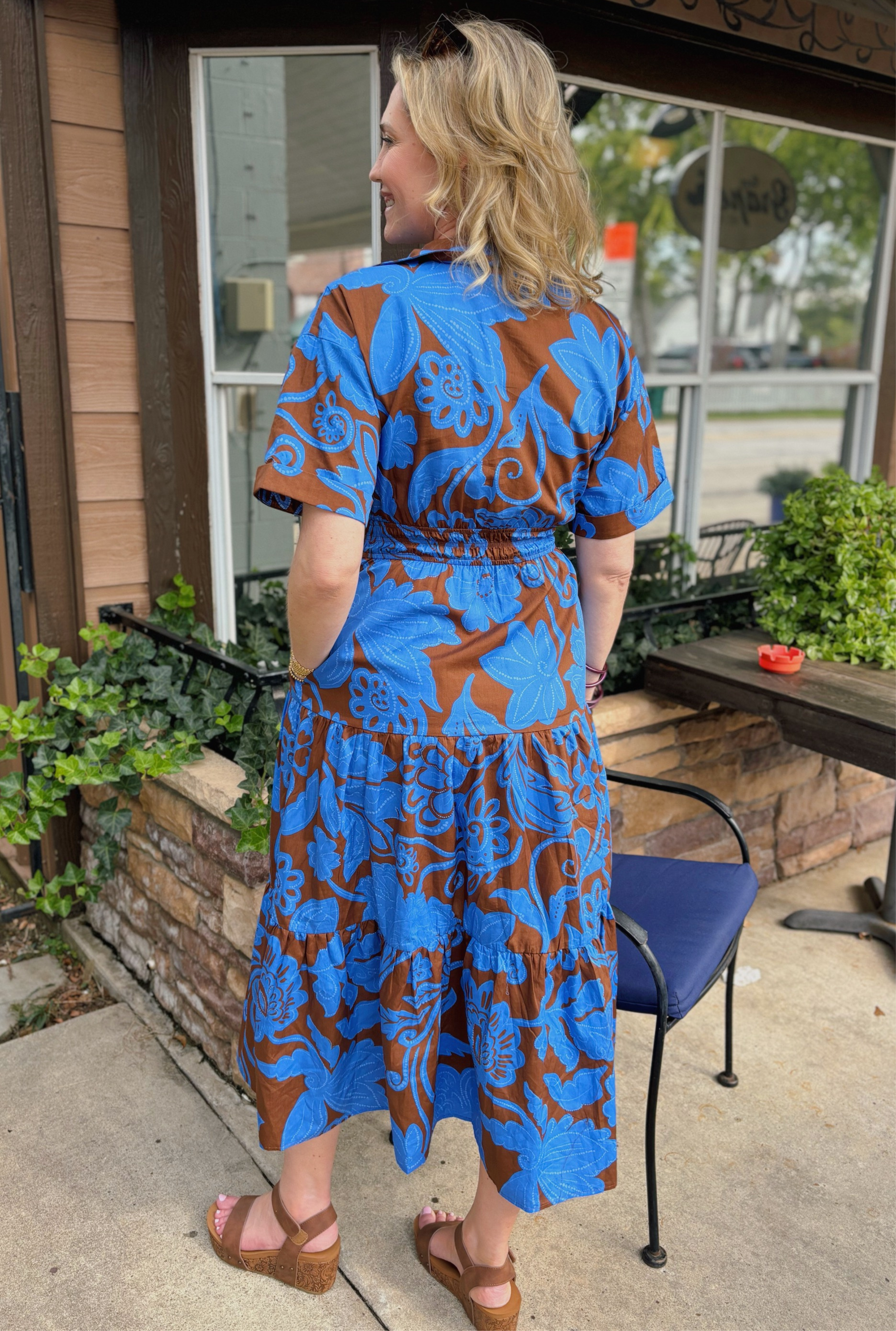 BLUE ASPEN DRESS