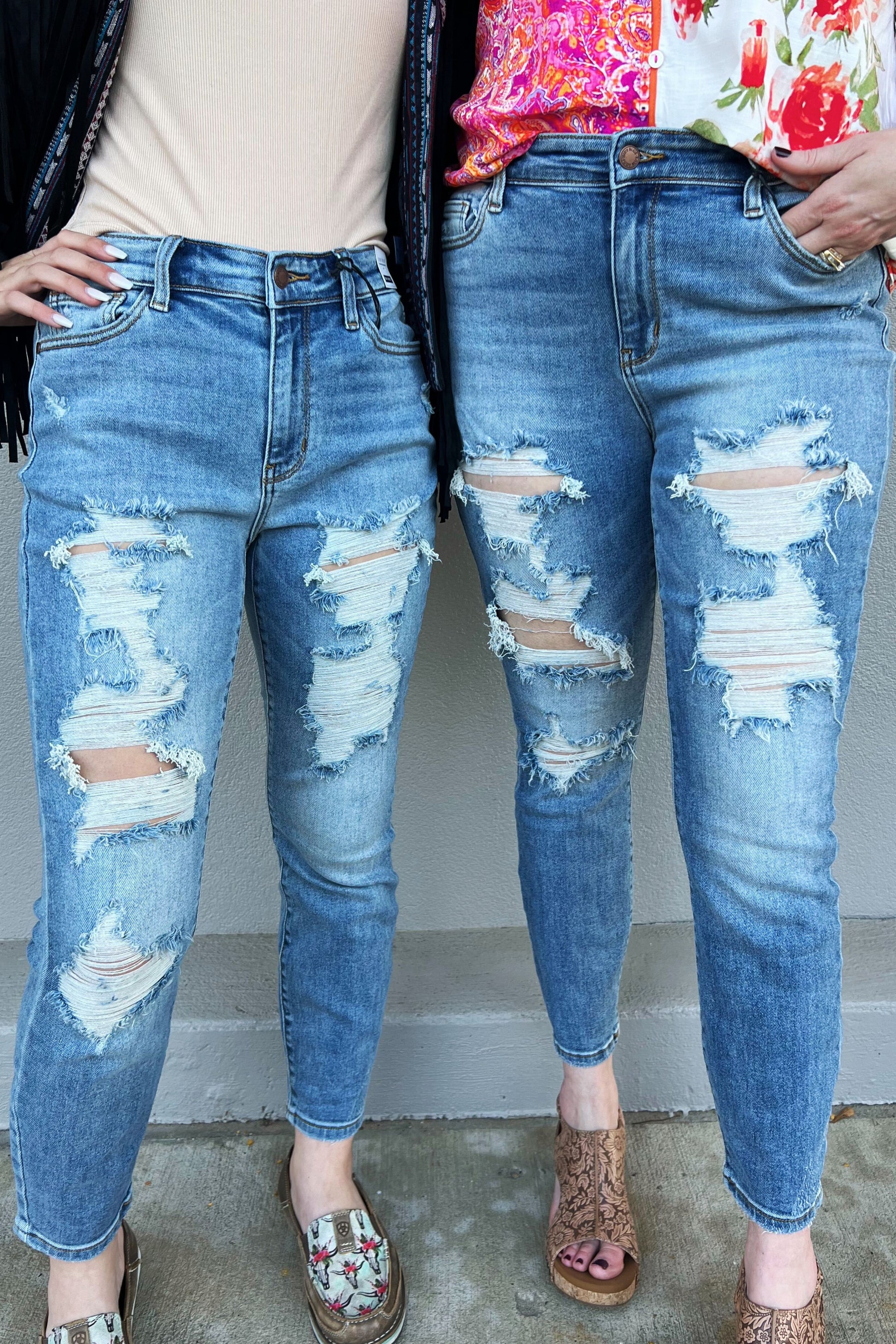 HIGH RISE BOYFRIEND FIT JUDY BLUE DENIM