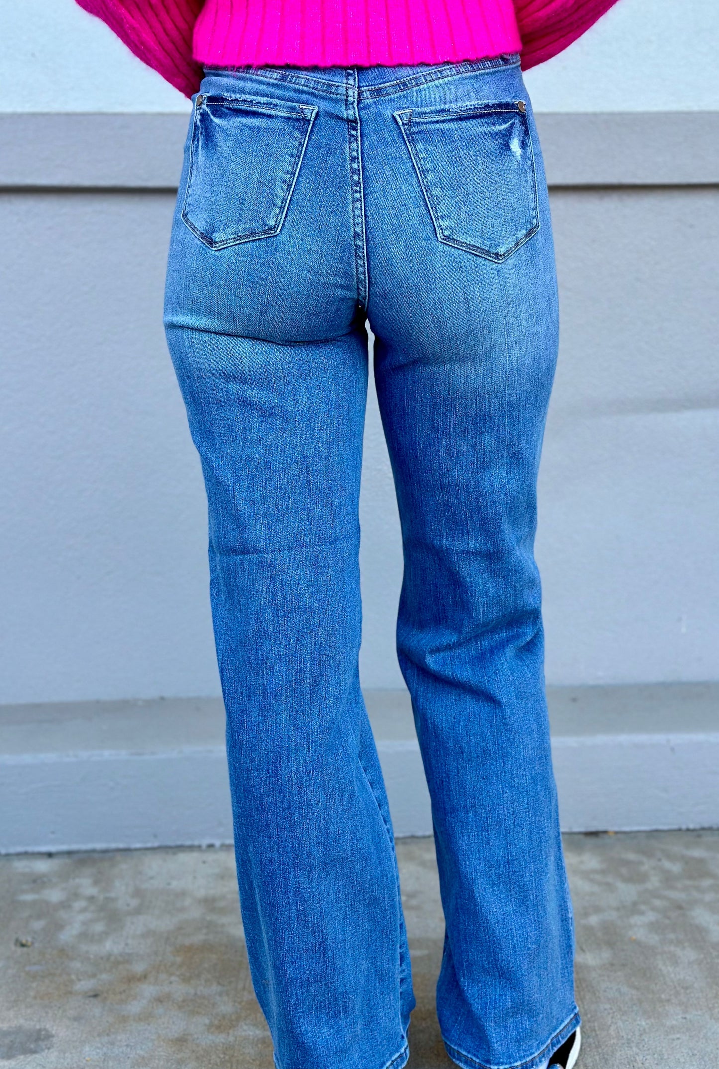 JUDY BLUE KNEE DESTROY JEANS