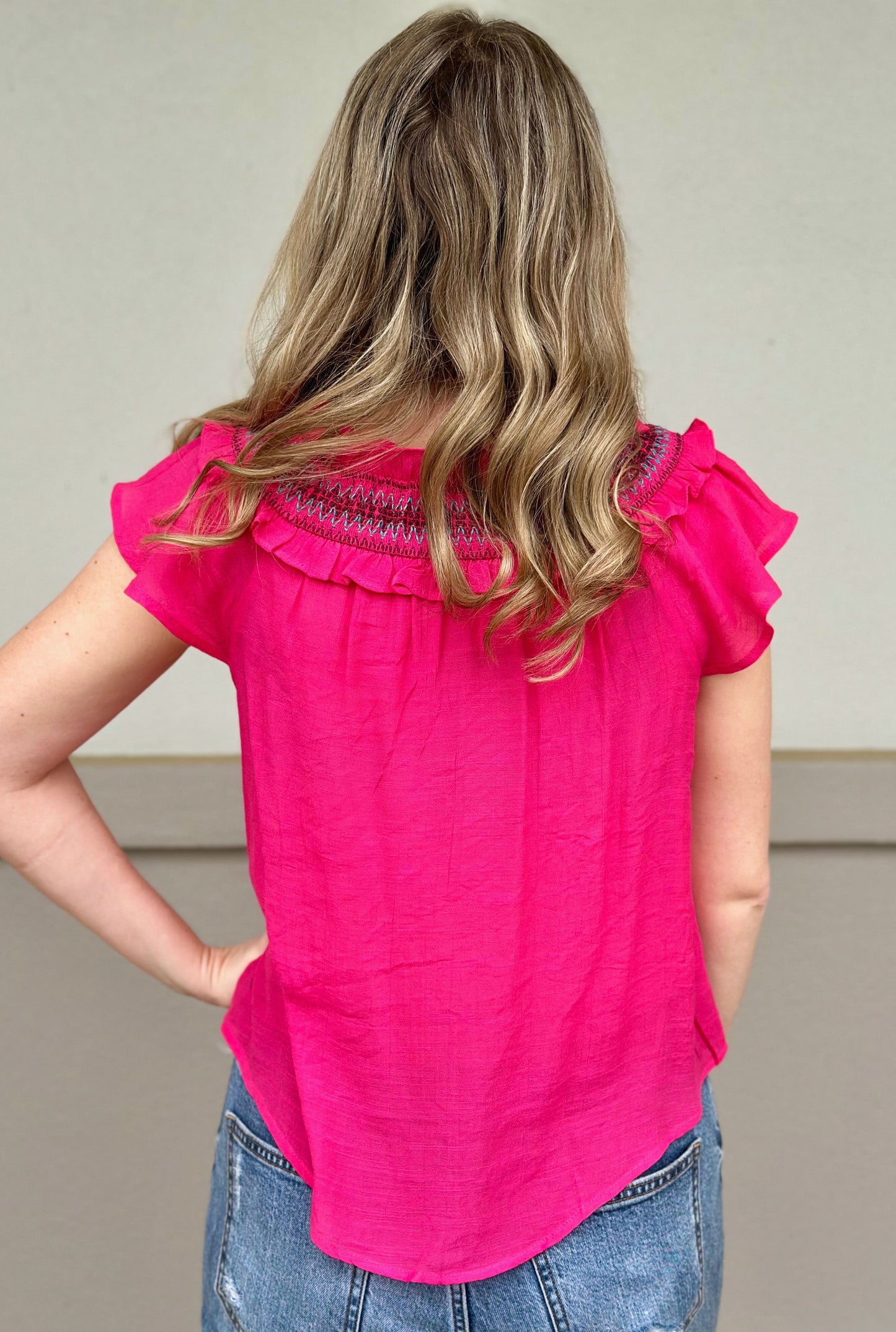 PINK POPPY TOP