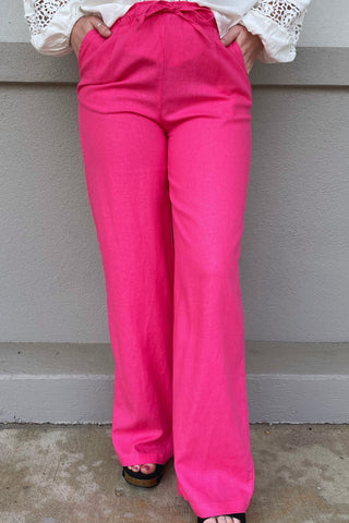 PINK RELAX PANTS