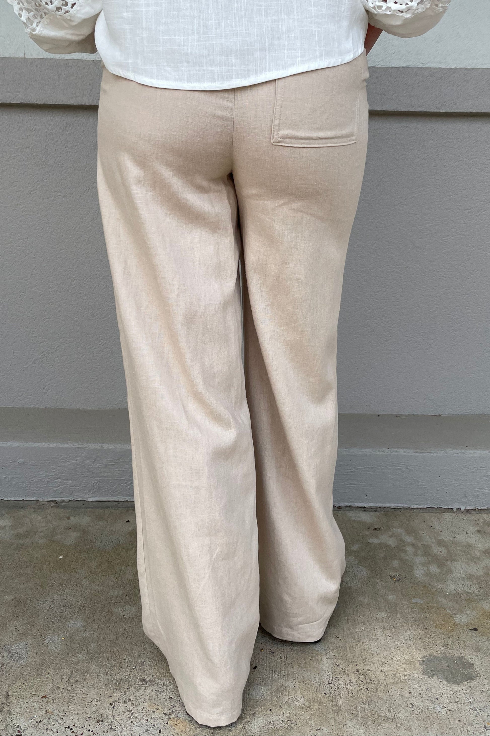 KHAKI RELAX PANTS