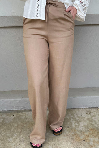TAUPE RELAX PANTS