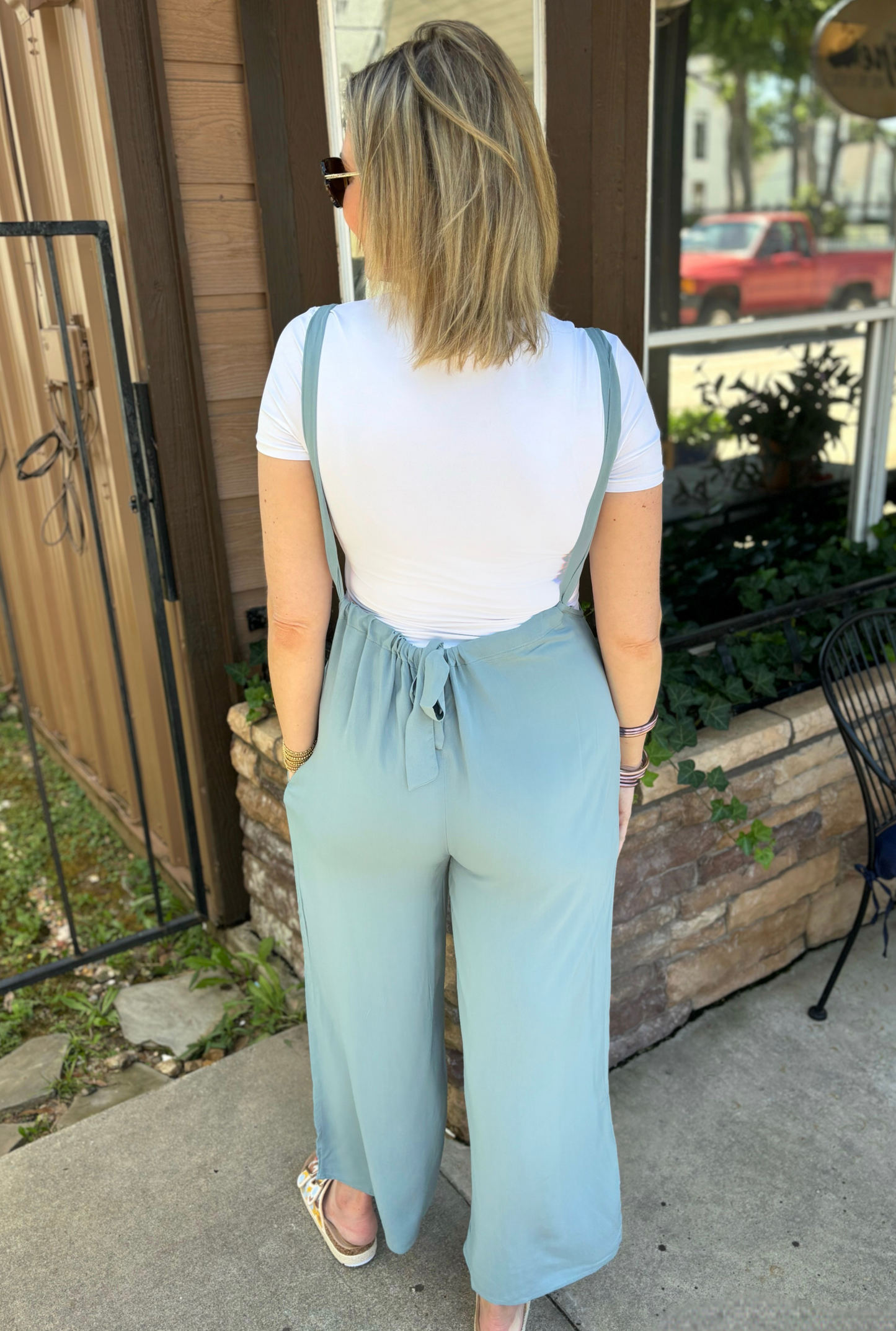 LT BLUE CRUISE JUMPSUIT