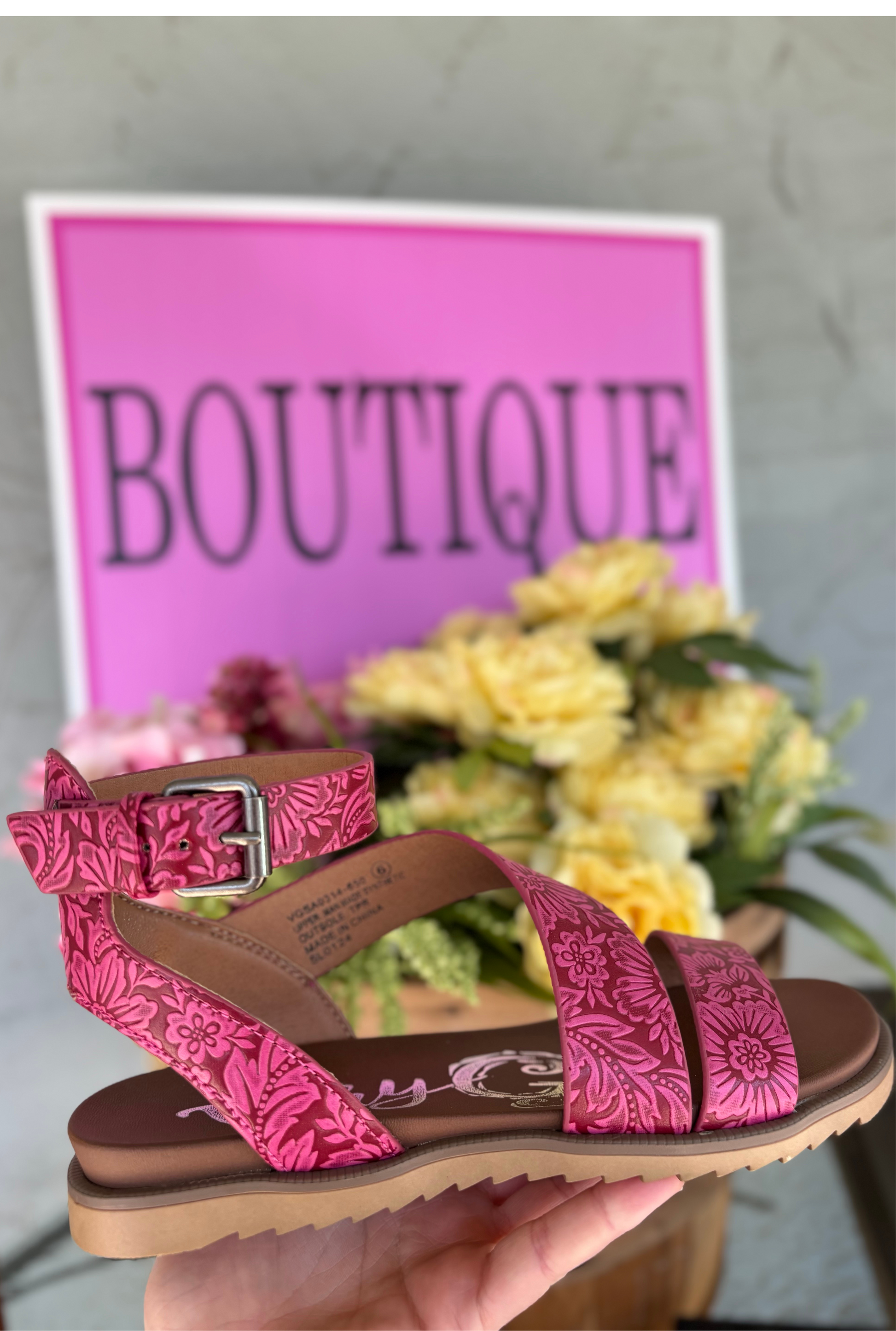 BELINDA PINK SANDALS