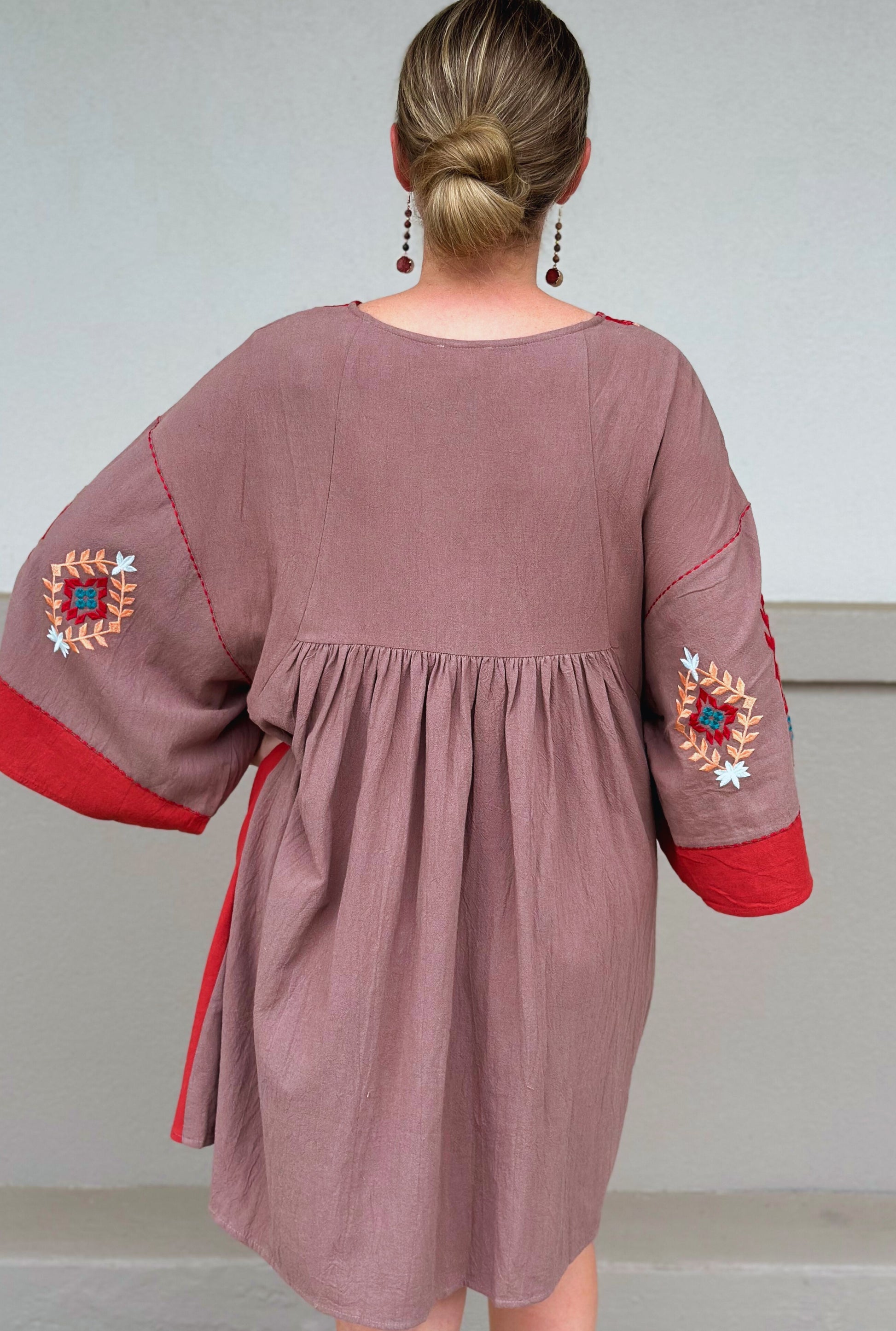 MOCHA VINTAGE ANNIE DRESS