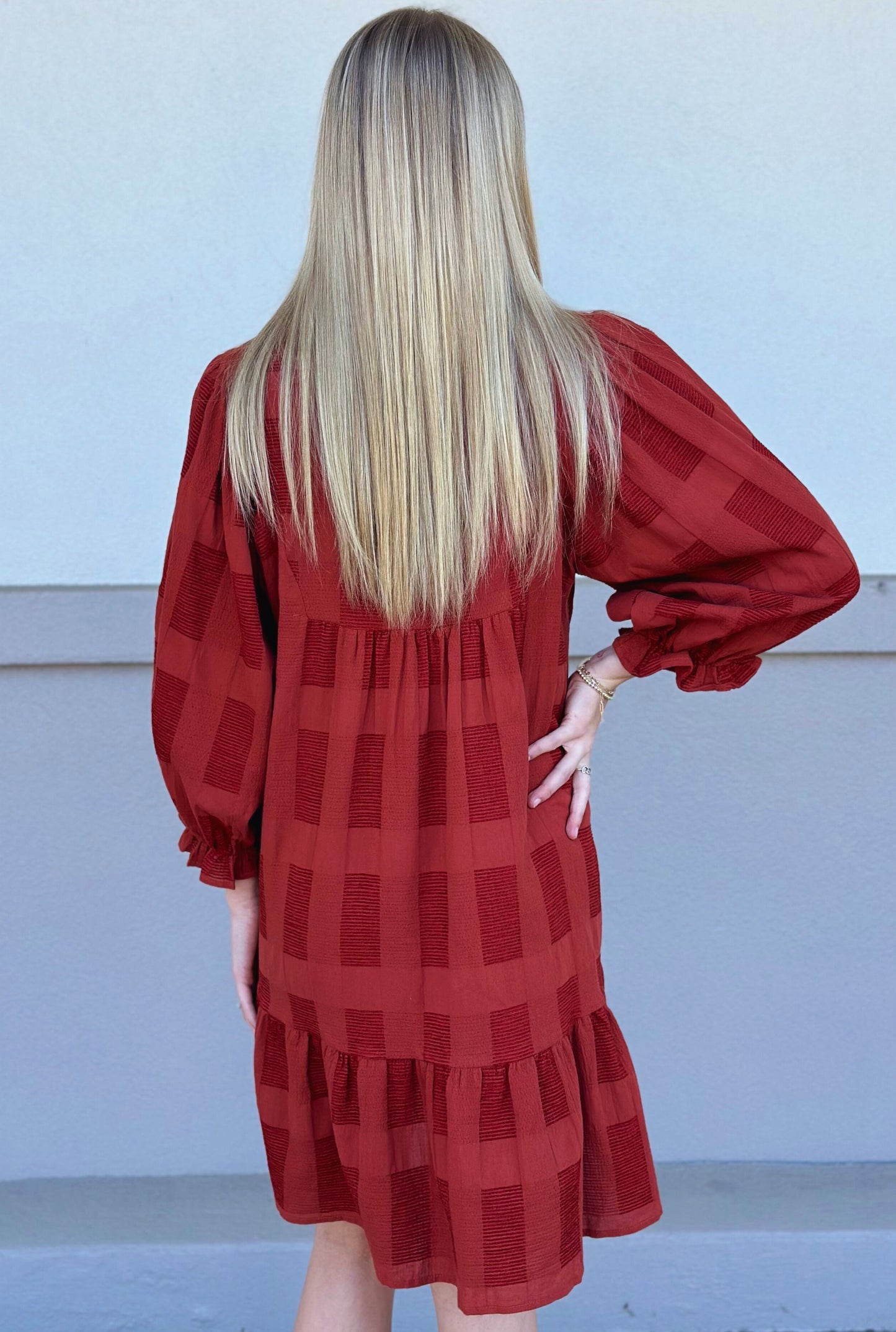 RUST IZZY DRESS