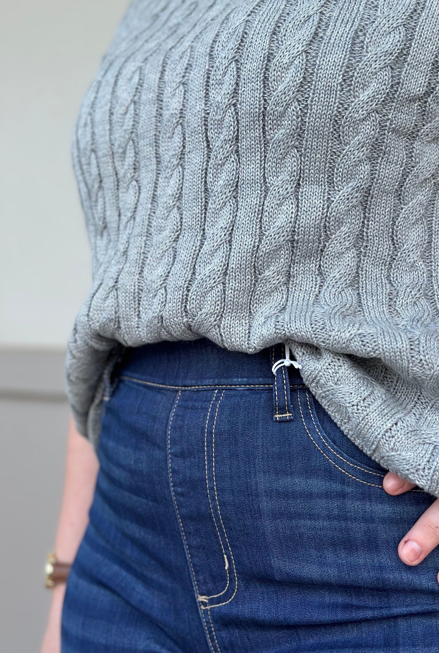 CELLO DARK PULL ON JEANS
