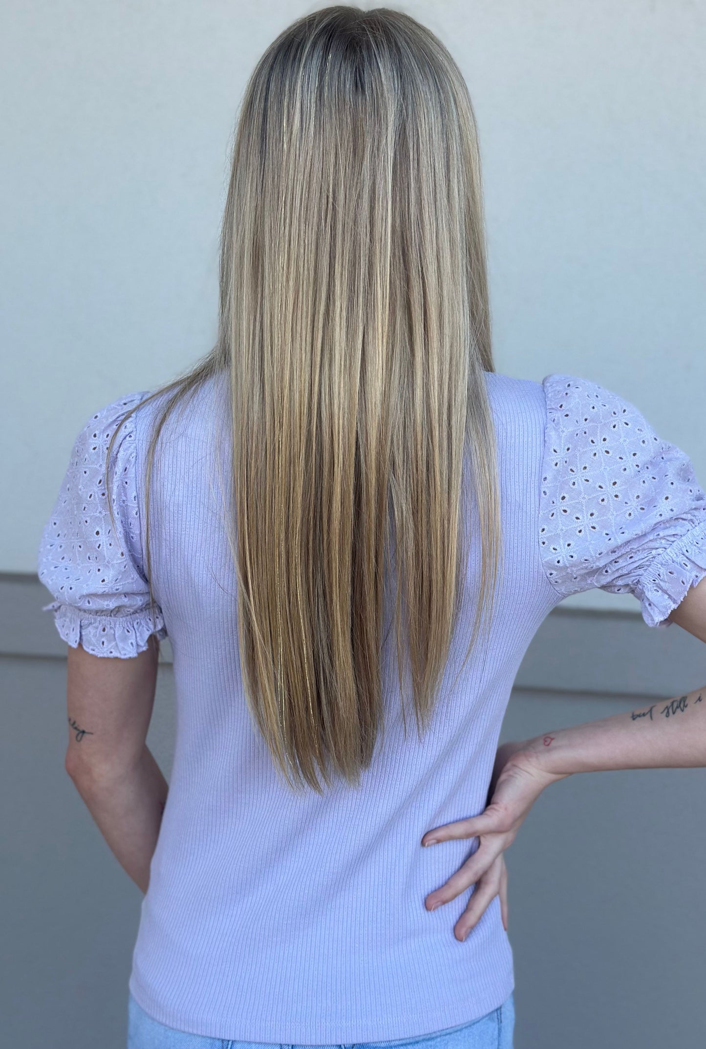 LAVENDER ELEGANT ELLIE TOP