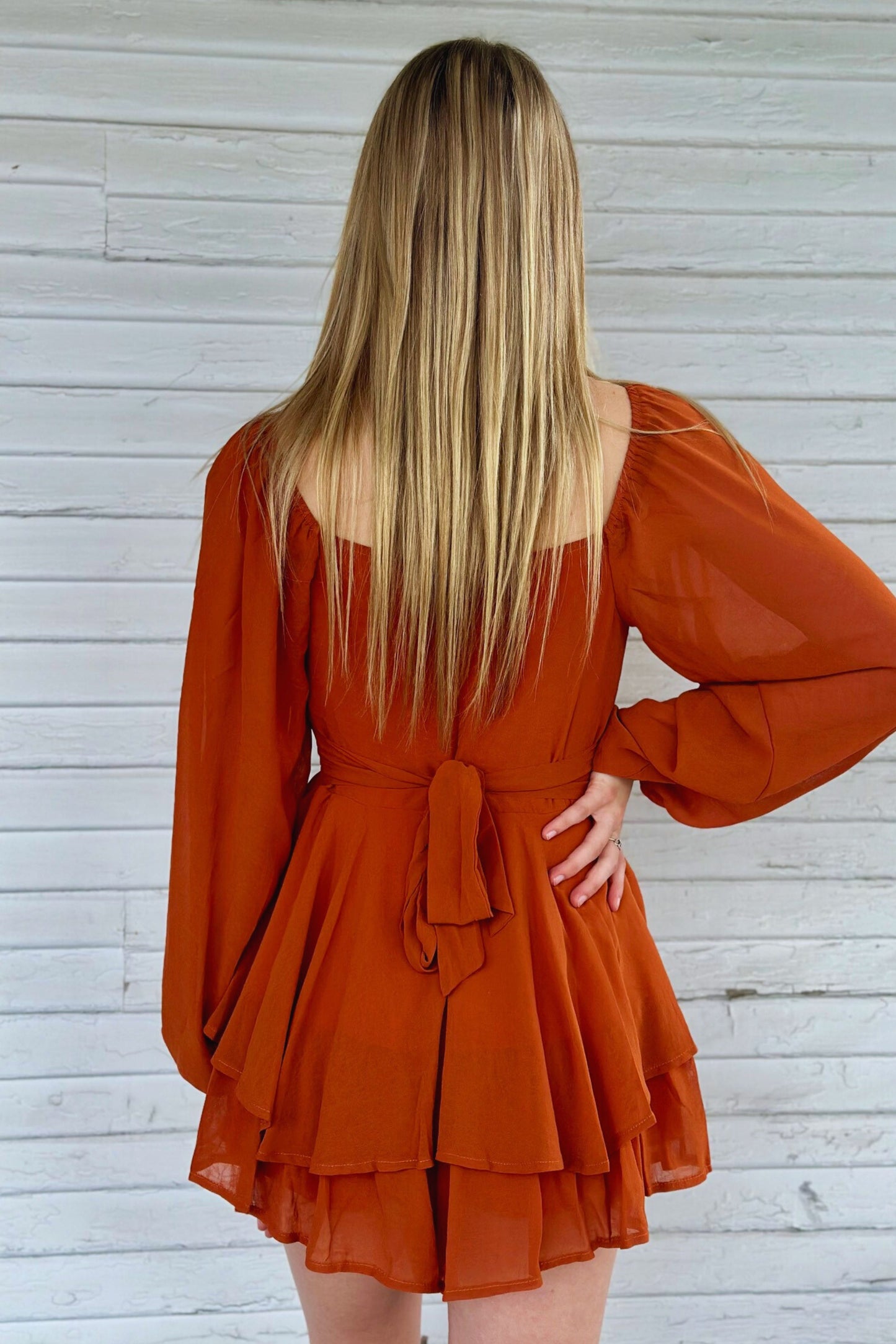 JUNIPER ROMPER RUST