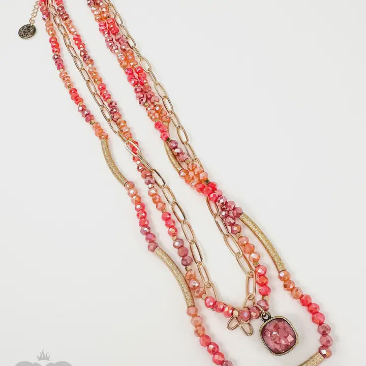 Triple Strand Necklace